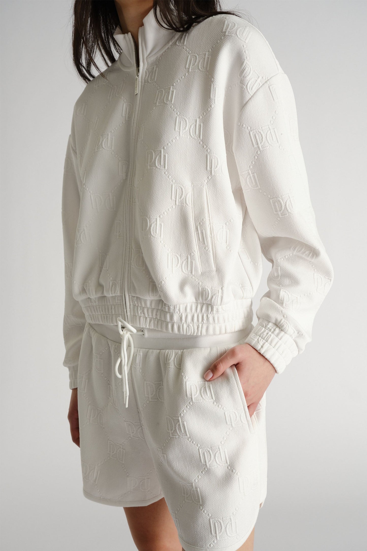 D-Luxe Embossed Sweat Short
