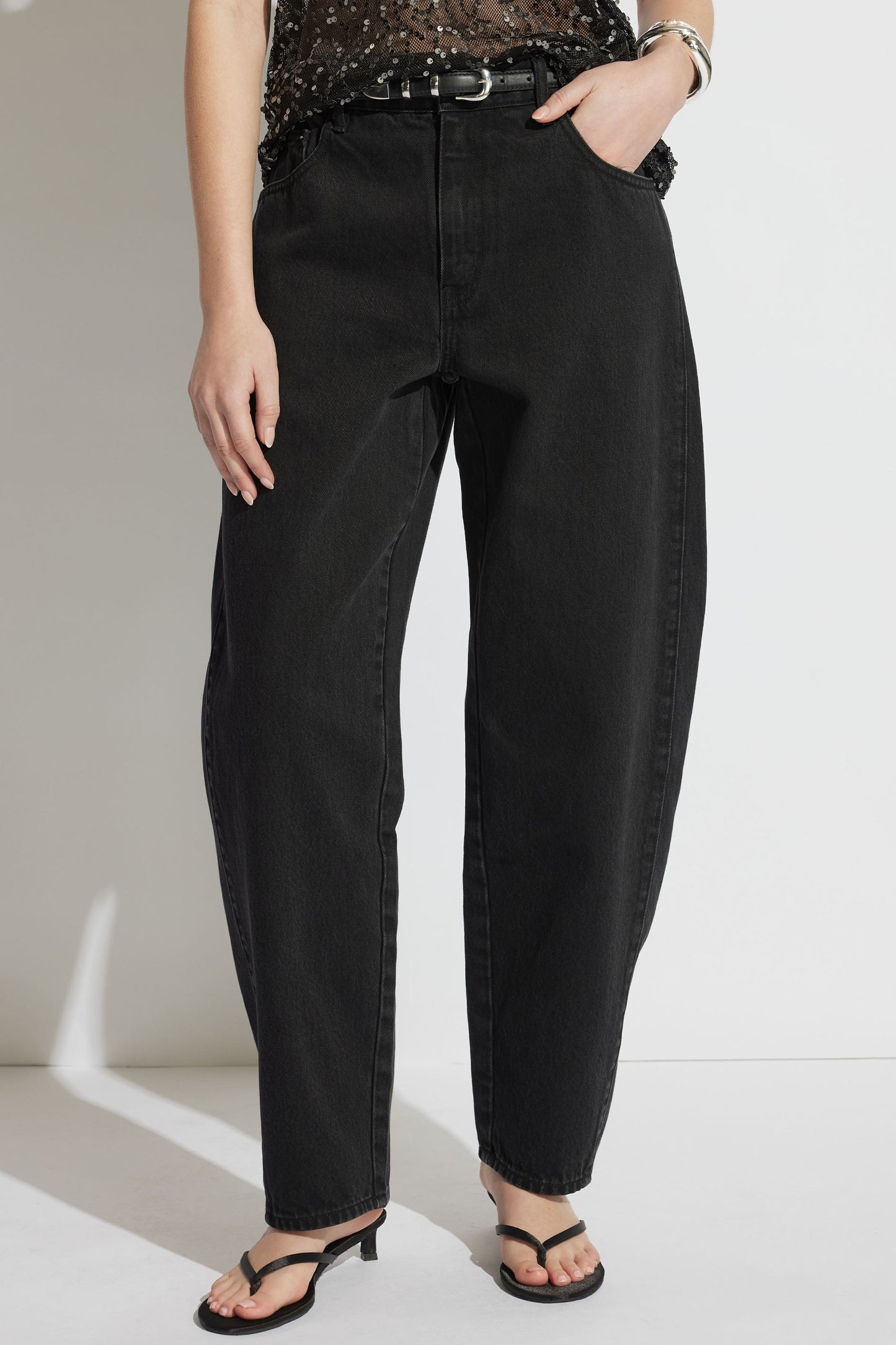 Camille Barrel Leg Jean