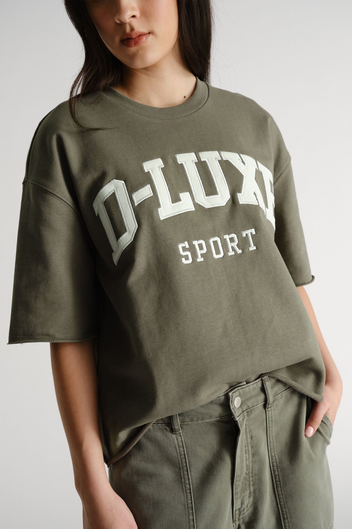 D-Luxe Sport Boxy Tee