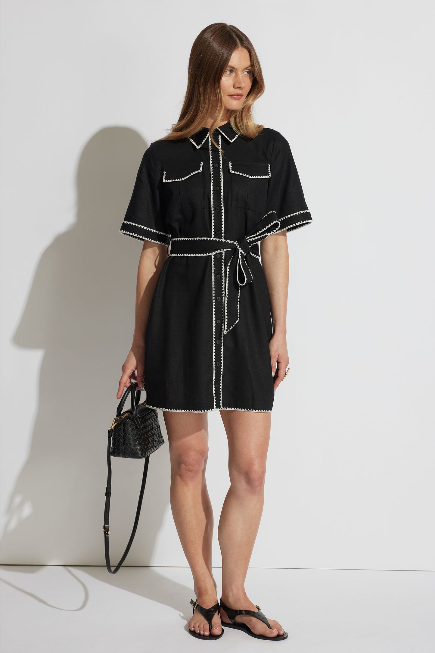 Lilly Mini Shirt Dress