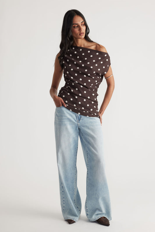 Frankie Tip Shoulder Top