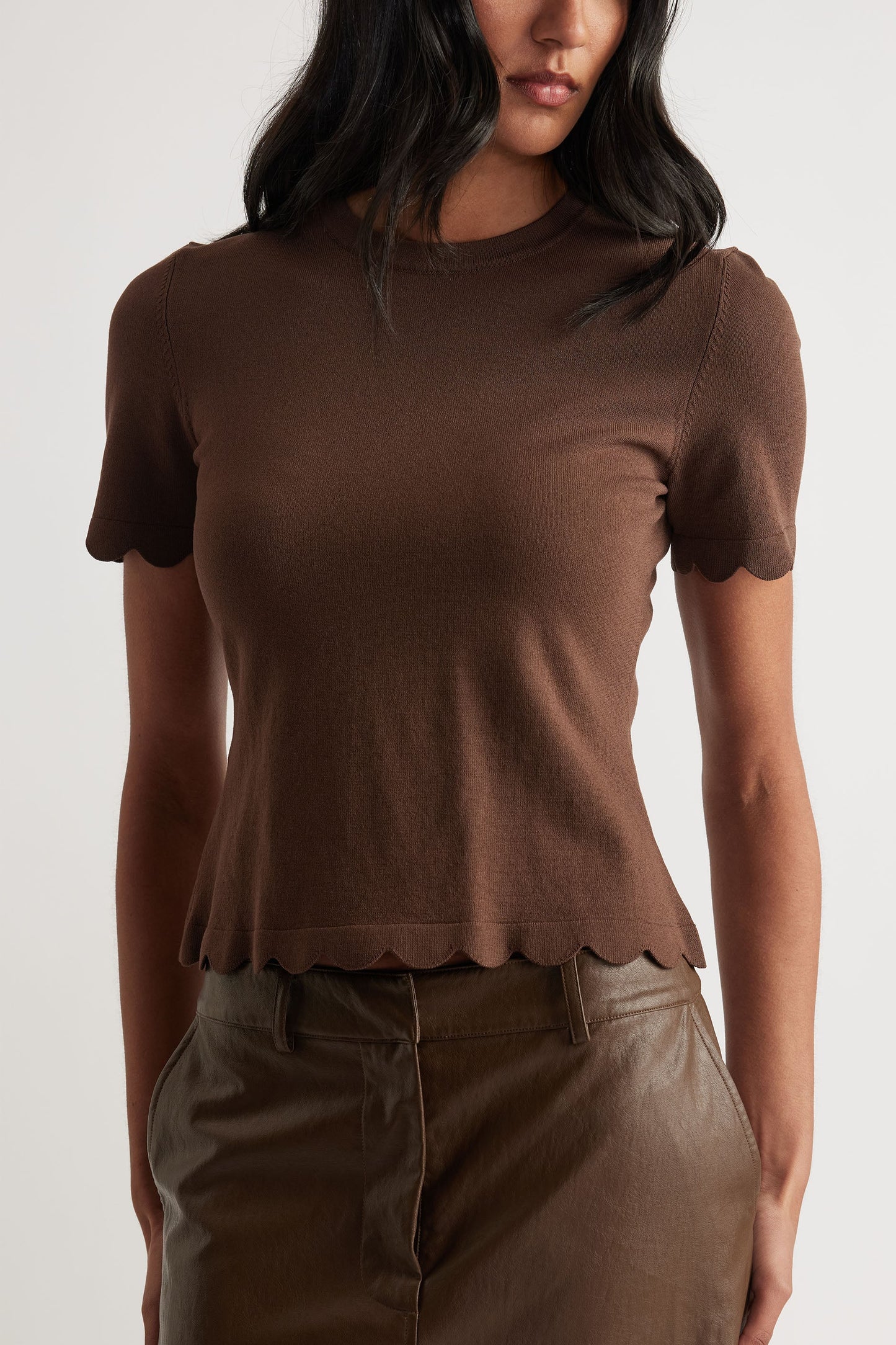 Kai Scallop Edge Tee