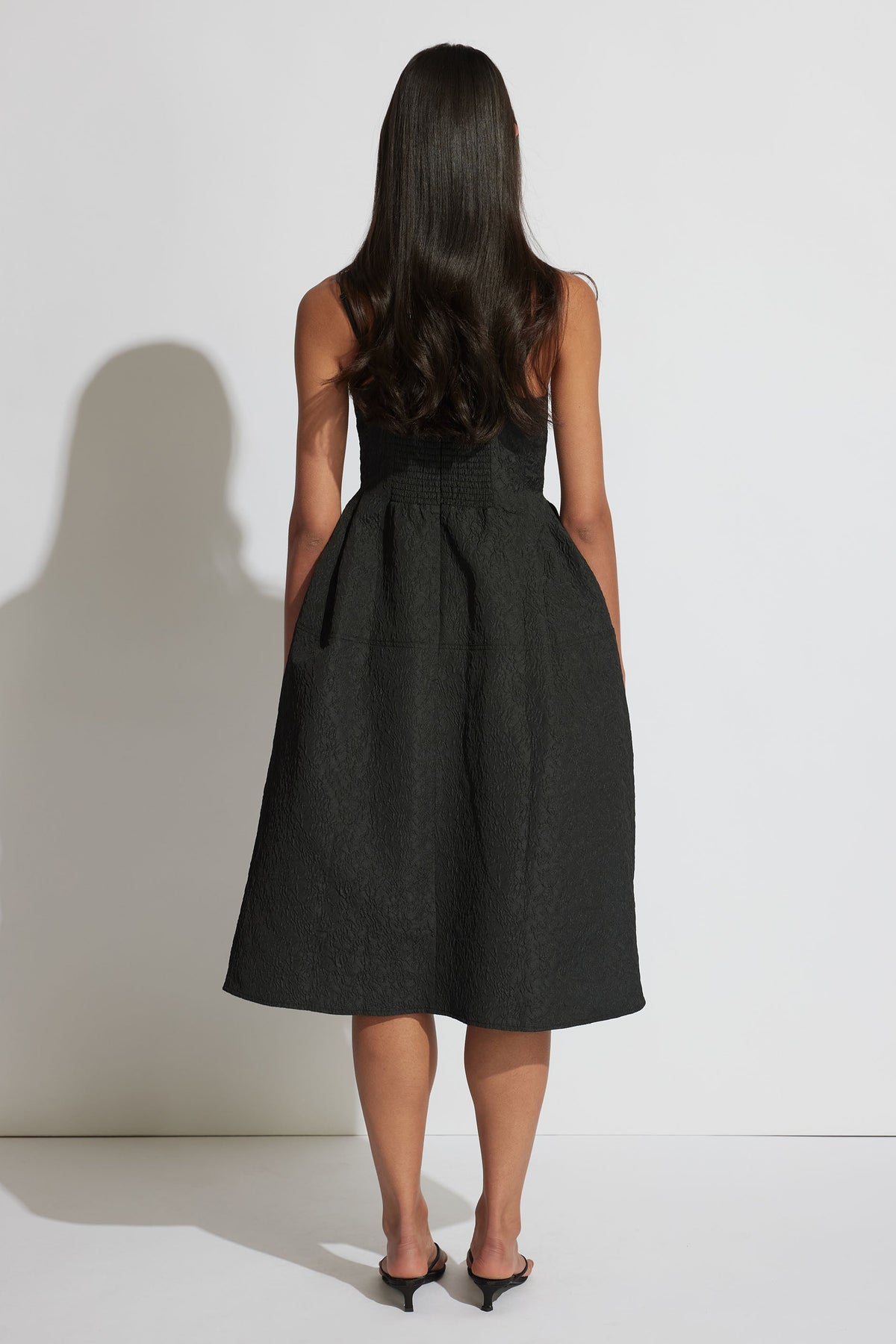 Jacki Jacquard Midi Dress