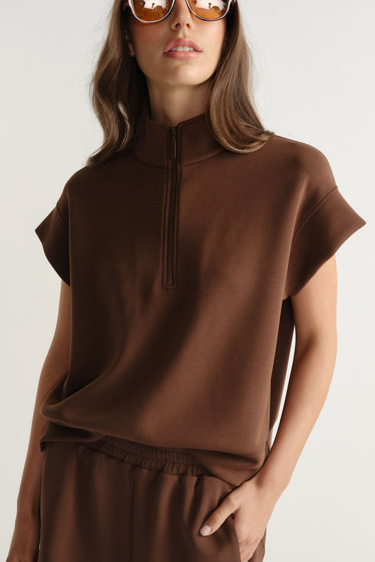 D-Luxe Neoprene Half Zip Top