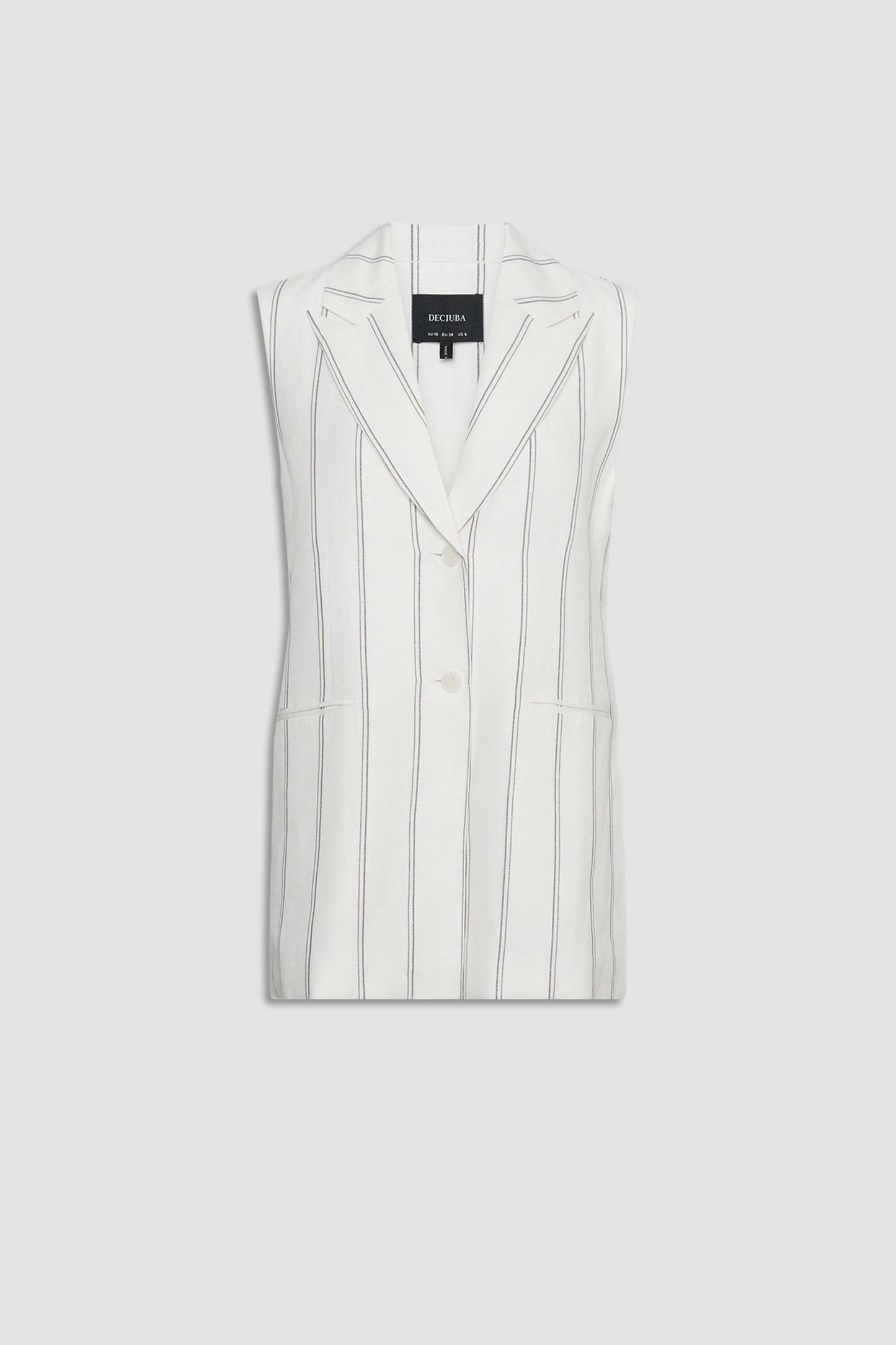 Paige Linen Blend Vest