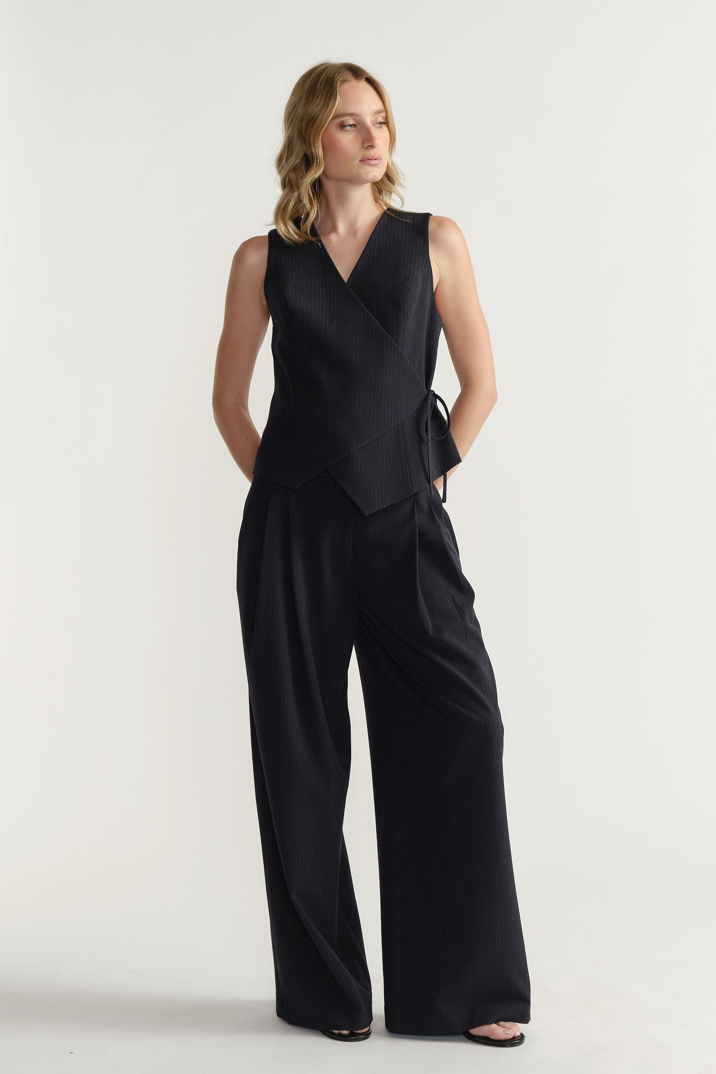 Clara Pleated Pants