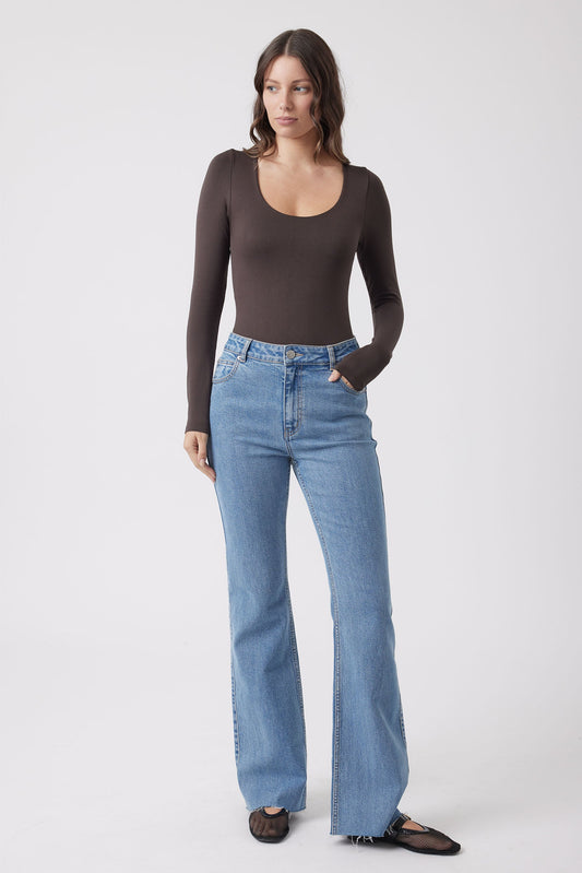 Seamless Scoop Neck Bodysuit