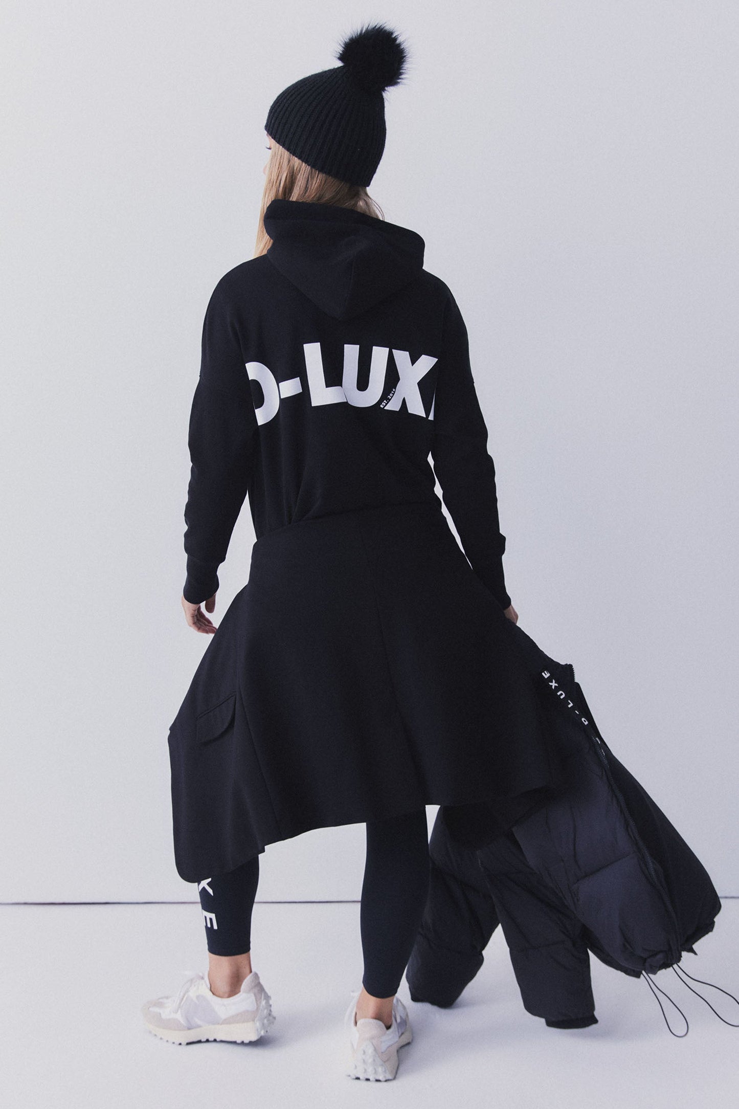 D-Luxe Oversized Logo Hoodie