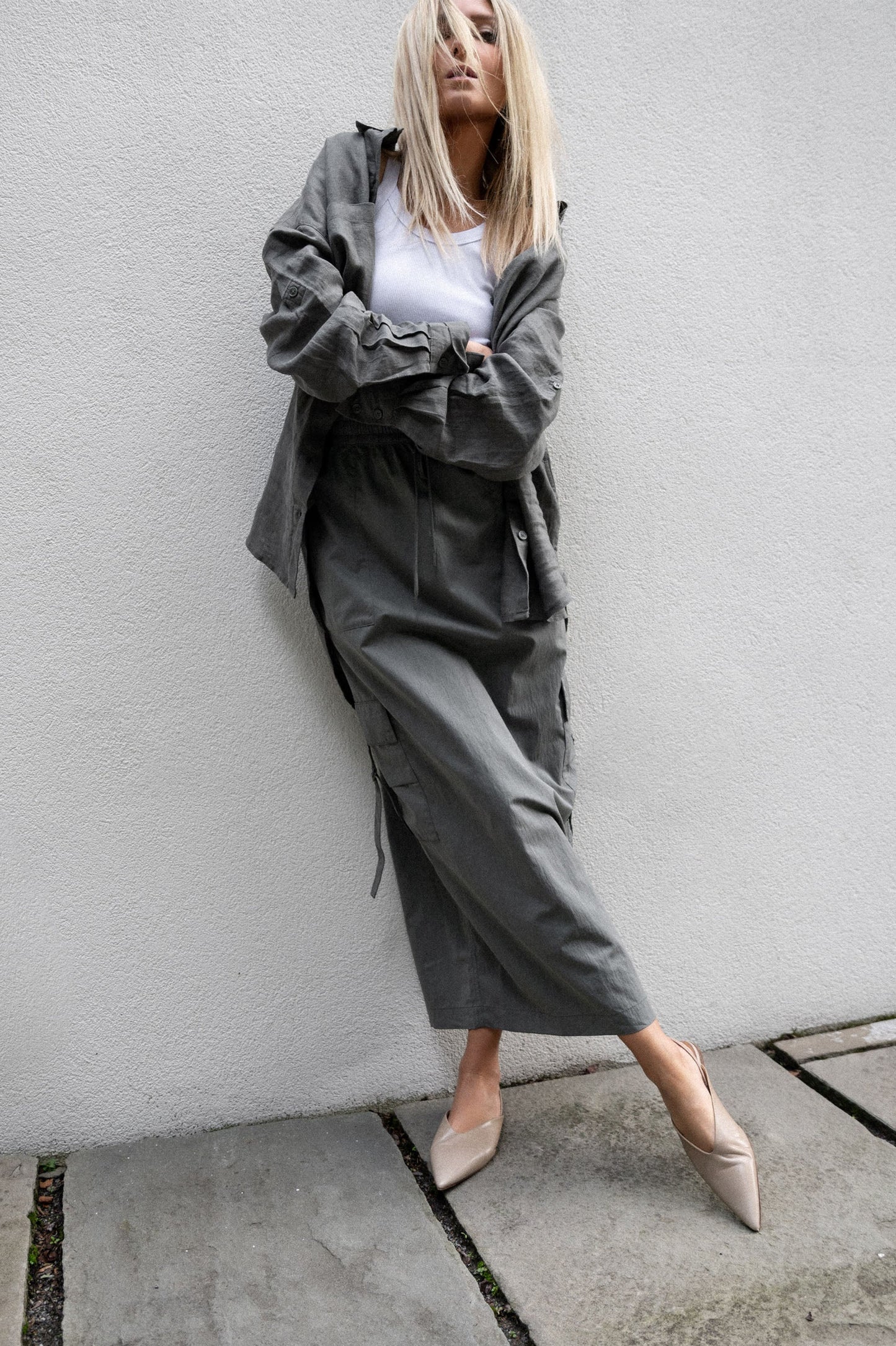 D-Luxe Parachute Cargo Skirt