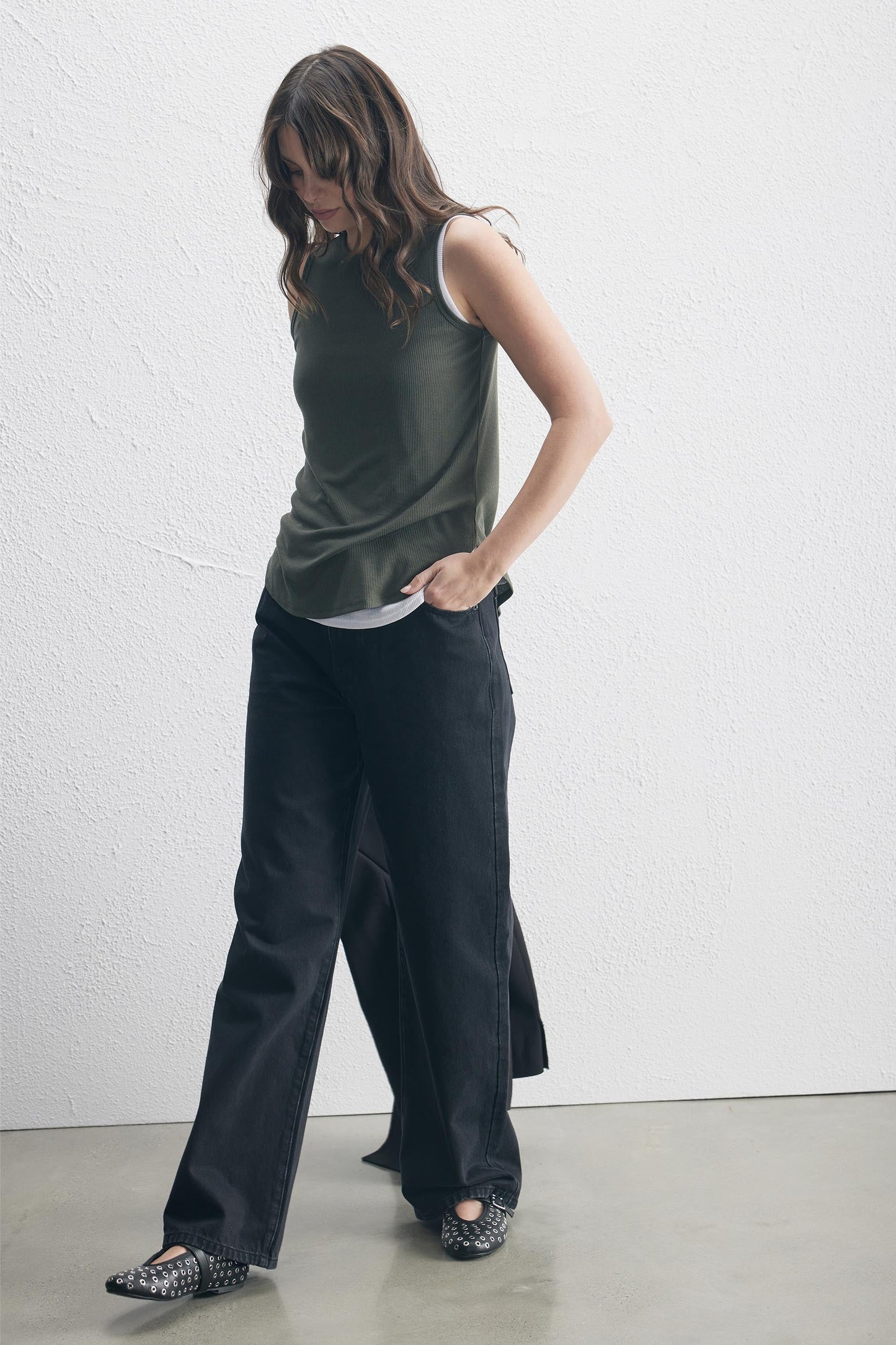 Pollie Soft Rib Tank