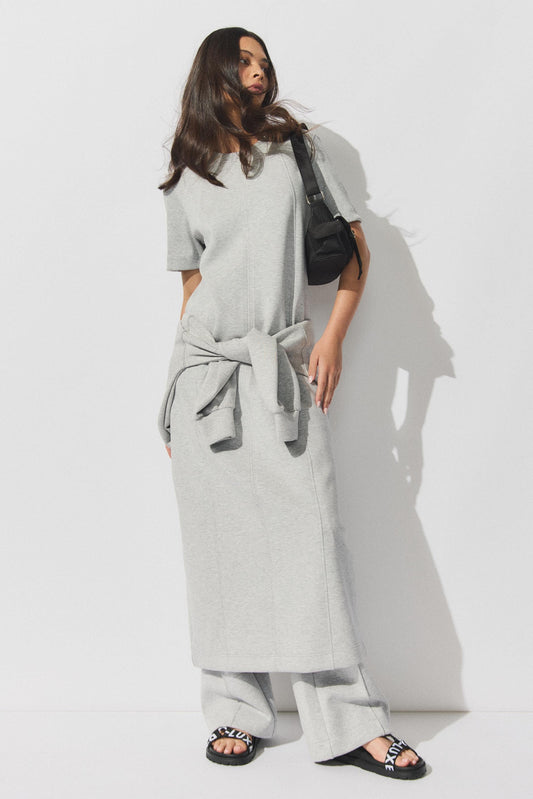 D-Luxe Neoprene Maxi Dress