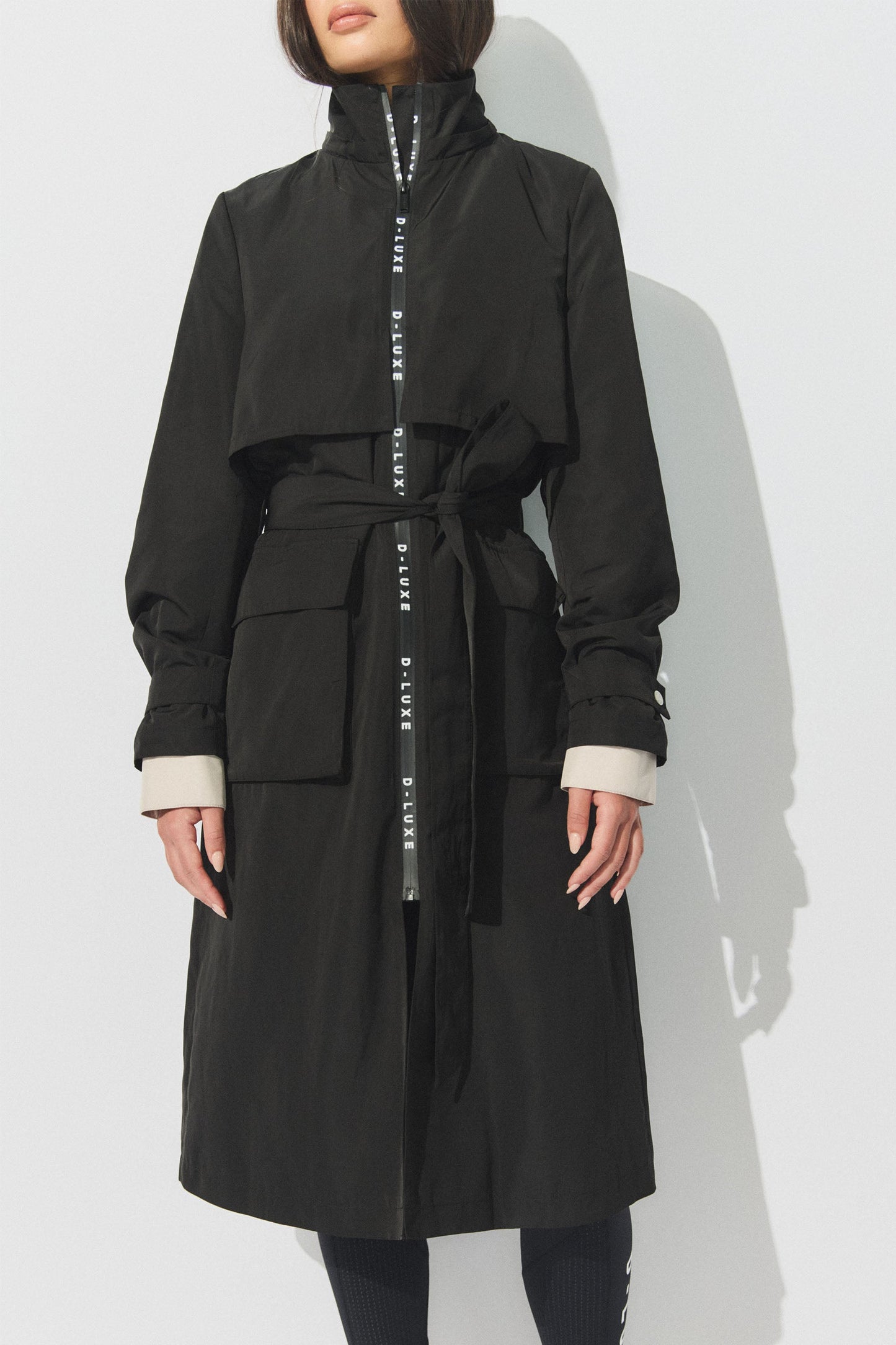 D-Luxe Contrast  Zip Jacket