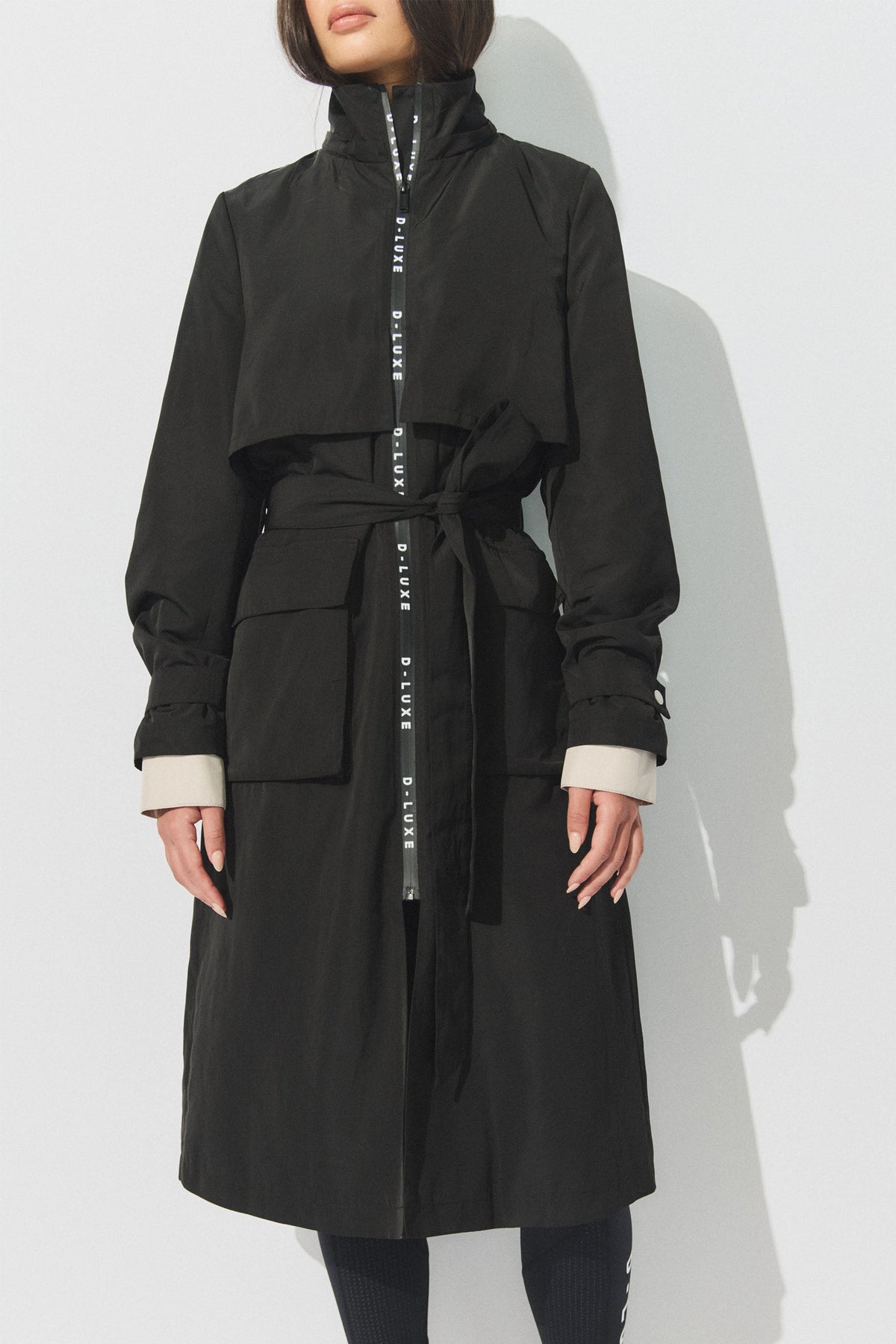 D-Luxe Contrast  Zip Jacket