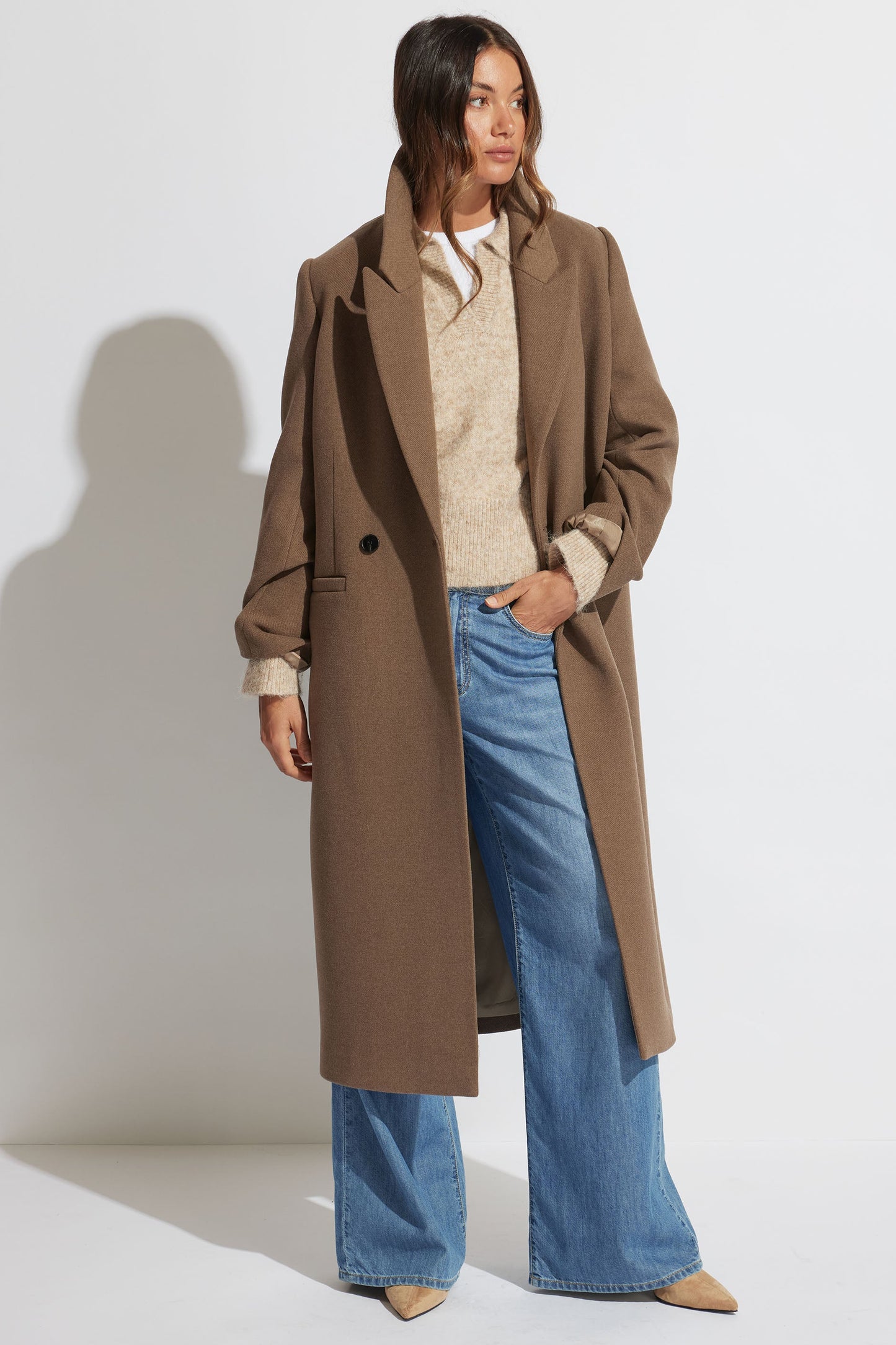 Gracie Fluffy Polo Neck Jumper