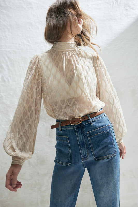 Kristin Textured Blouse