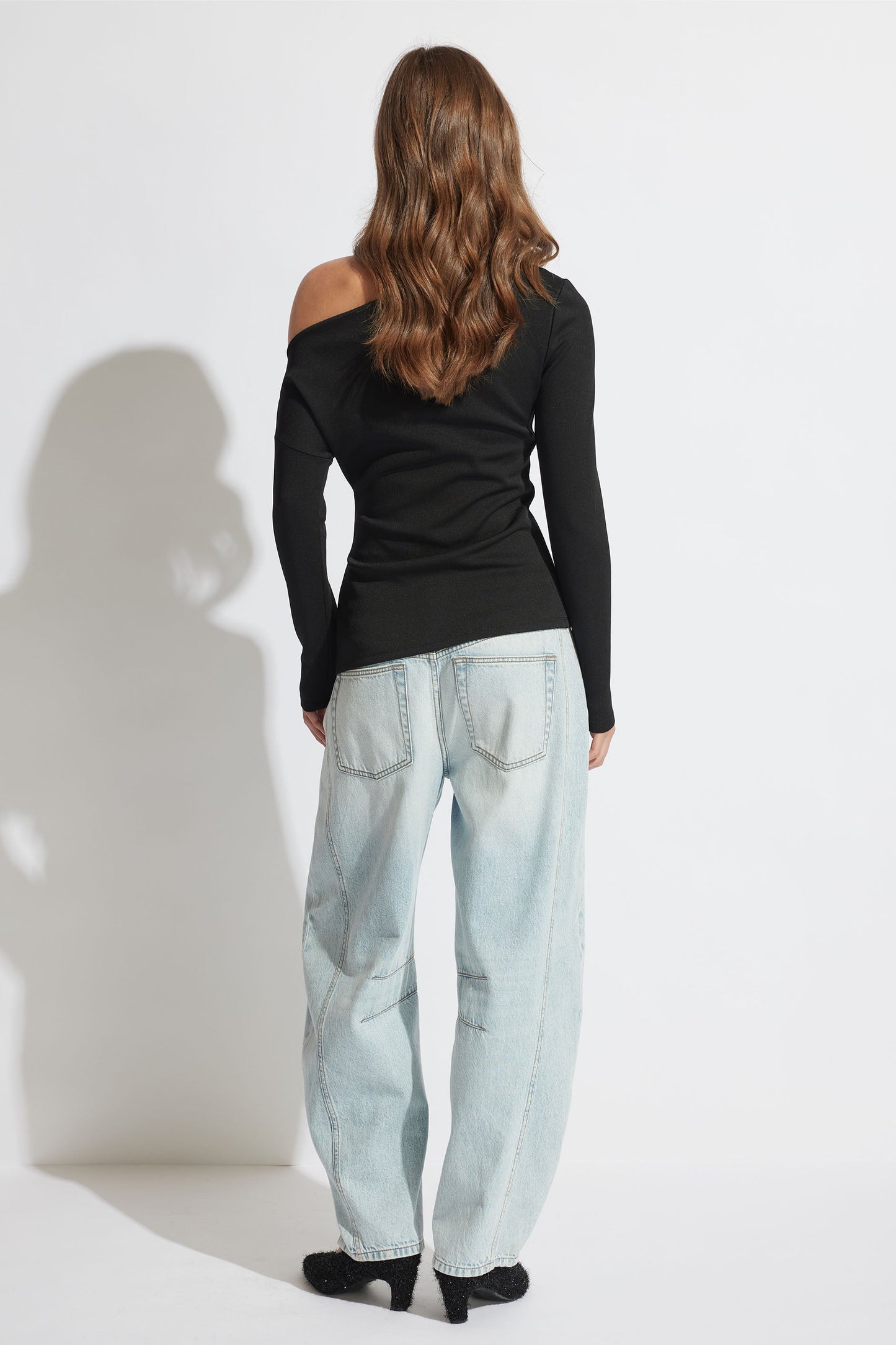 Pippa Tipped Long Sleeve Top