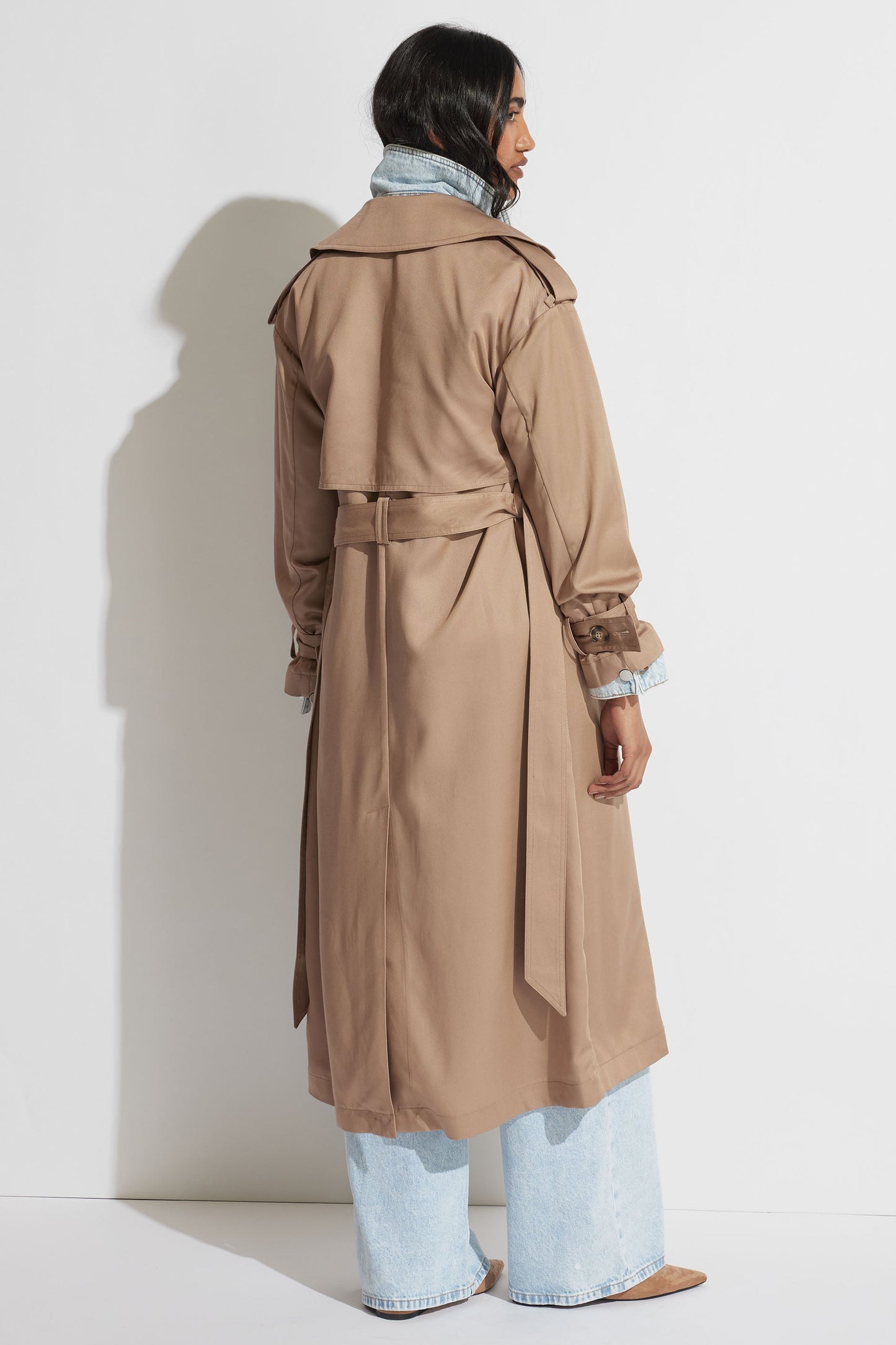 Andrea Soft Trench Coat