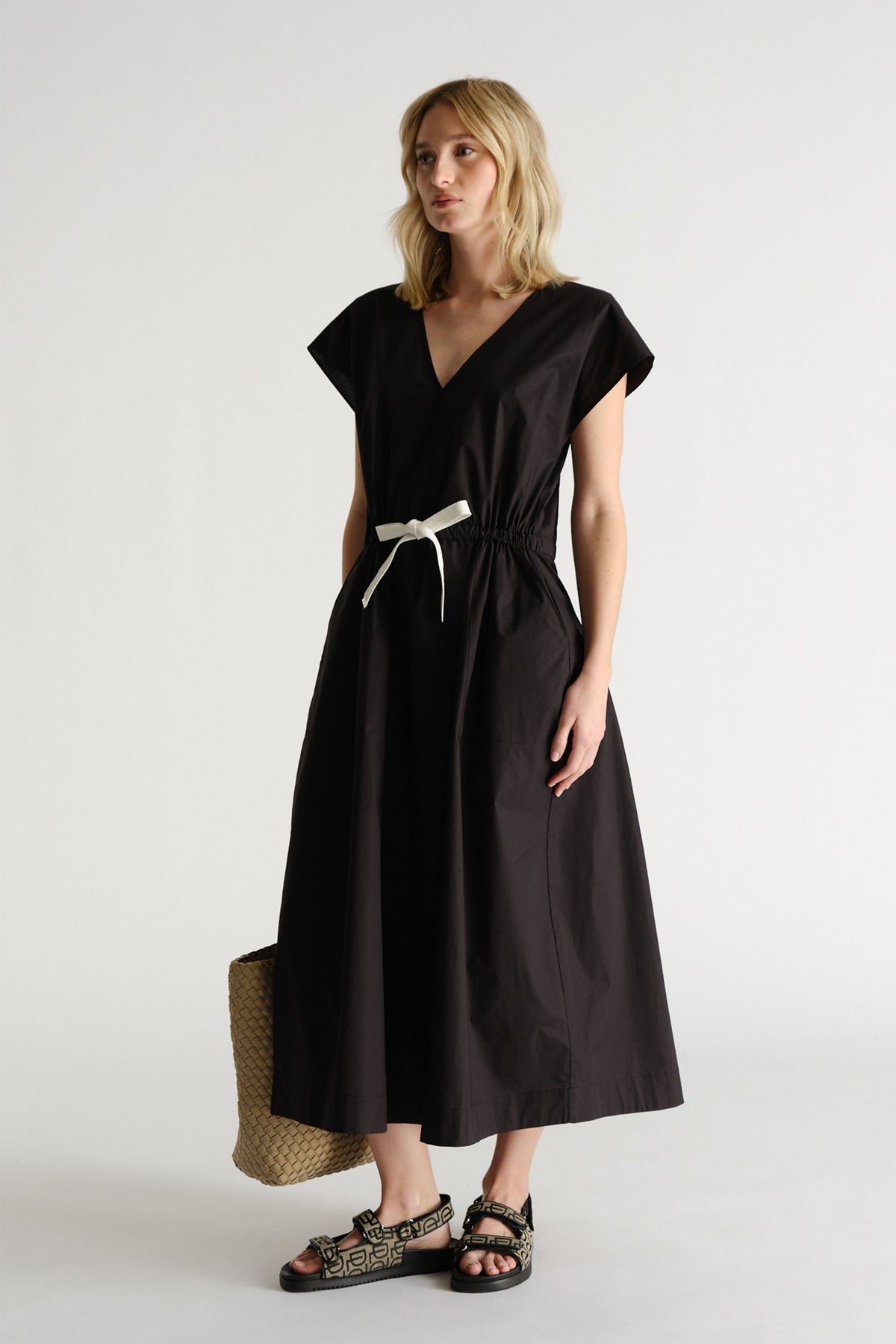 D-Luxe Draw Waist Dress