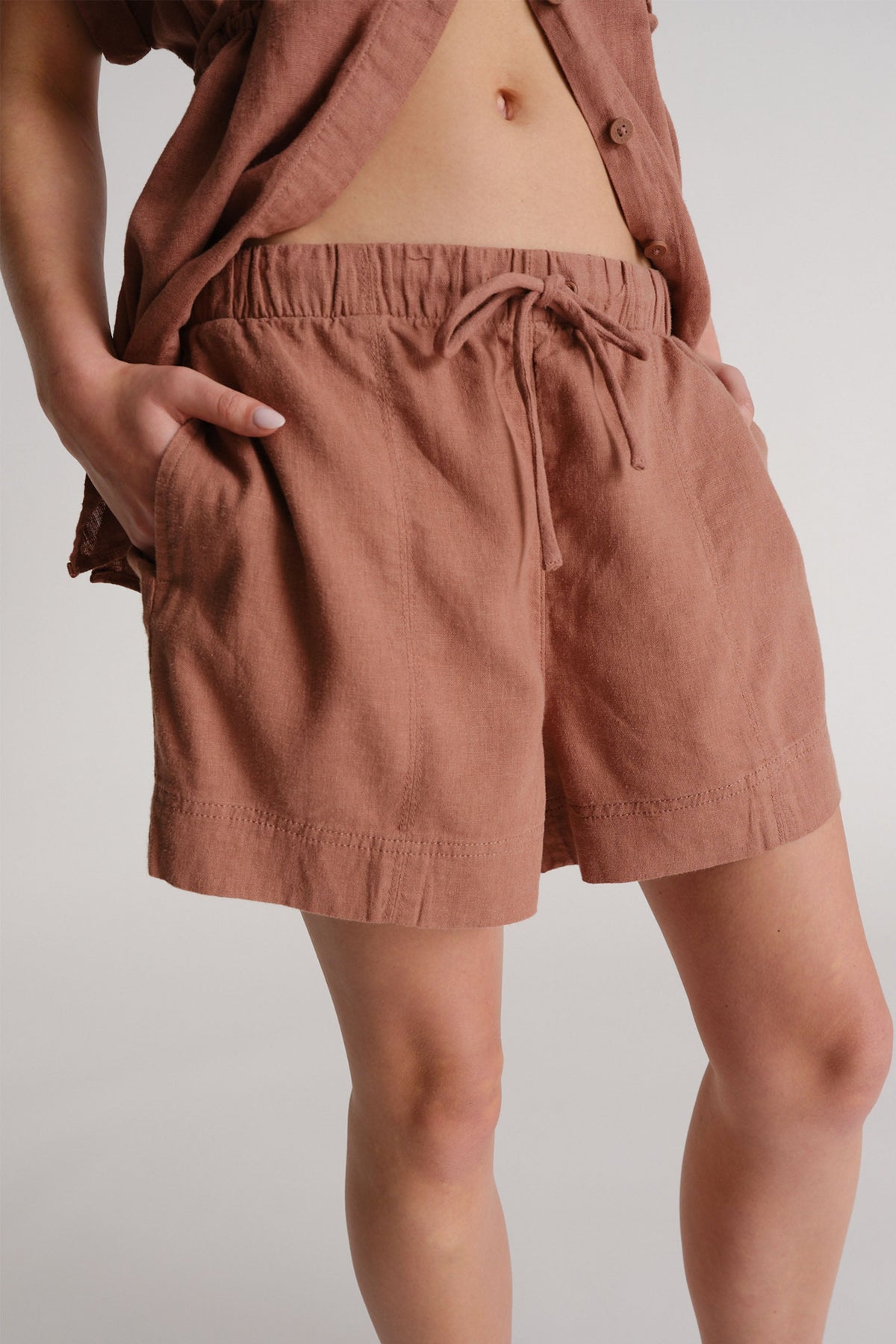 D-Luxe Linen Blend Short