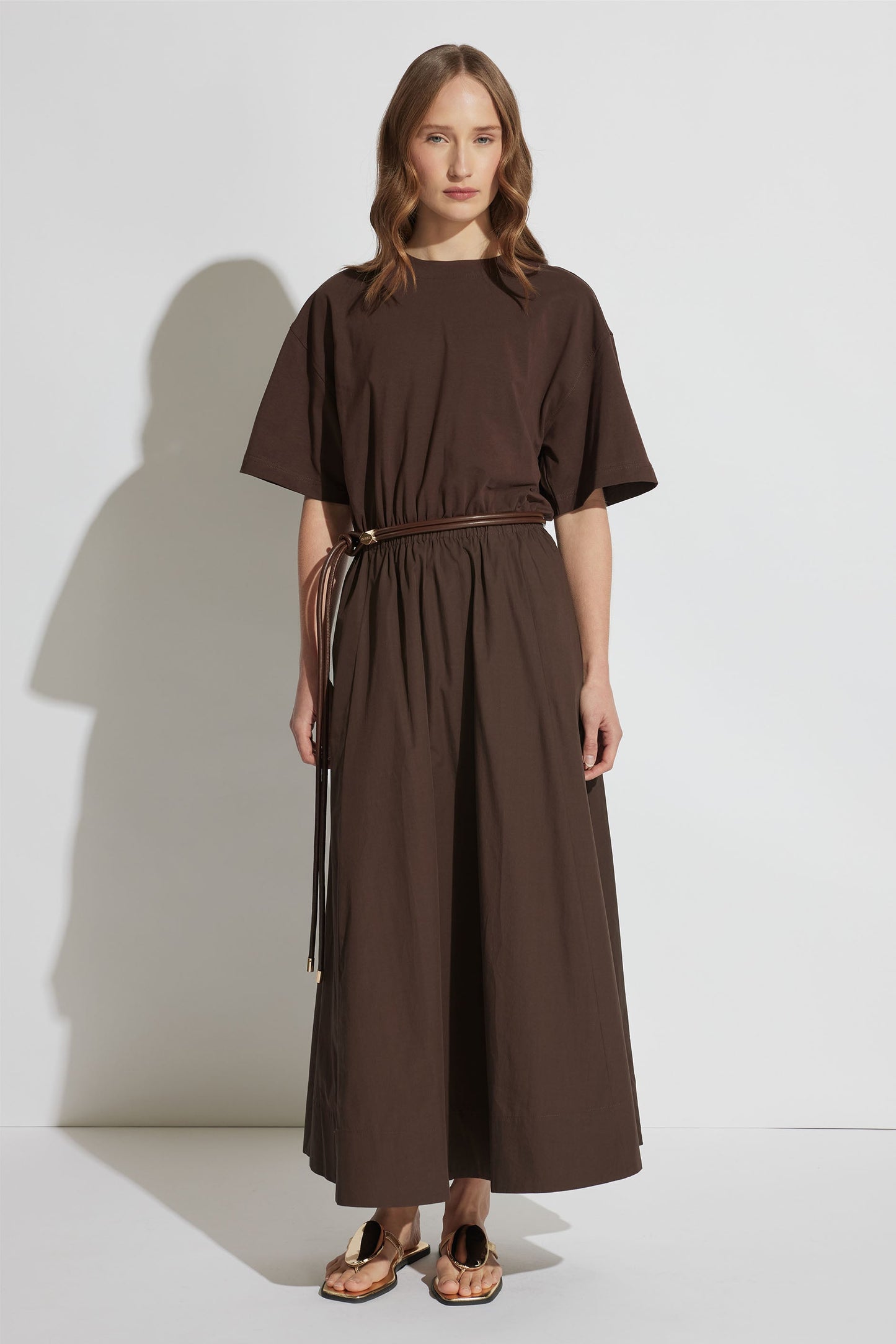 Willow Spliced Midi Dress