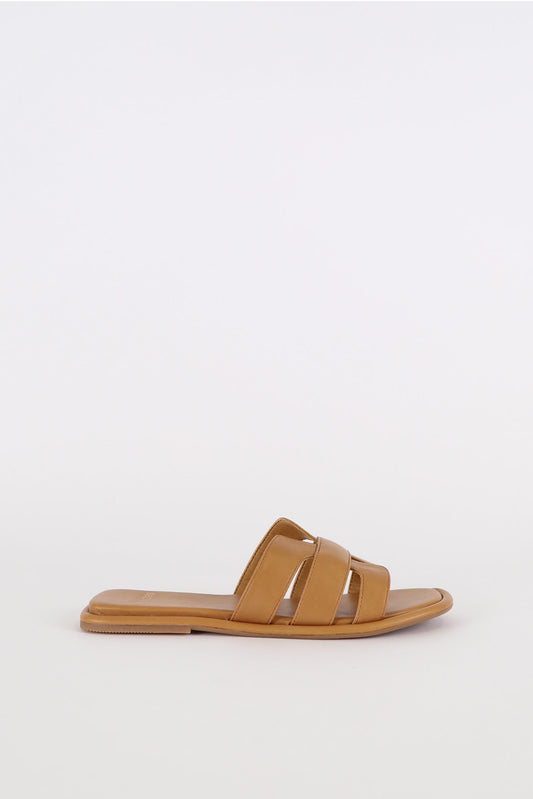 Cut Out Flat Sandal