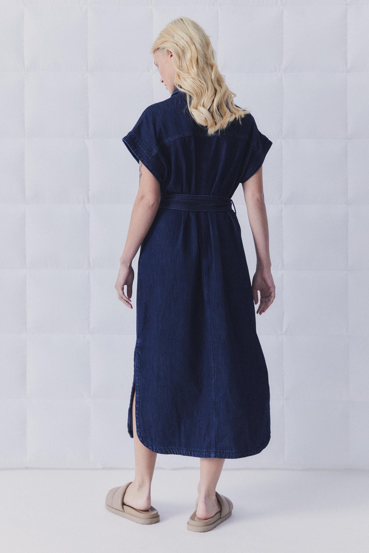 D-Luxe Denim Maxi Dress