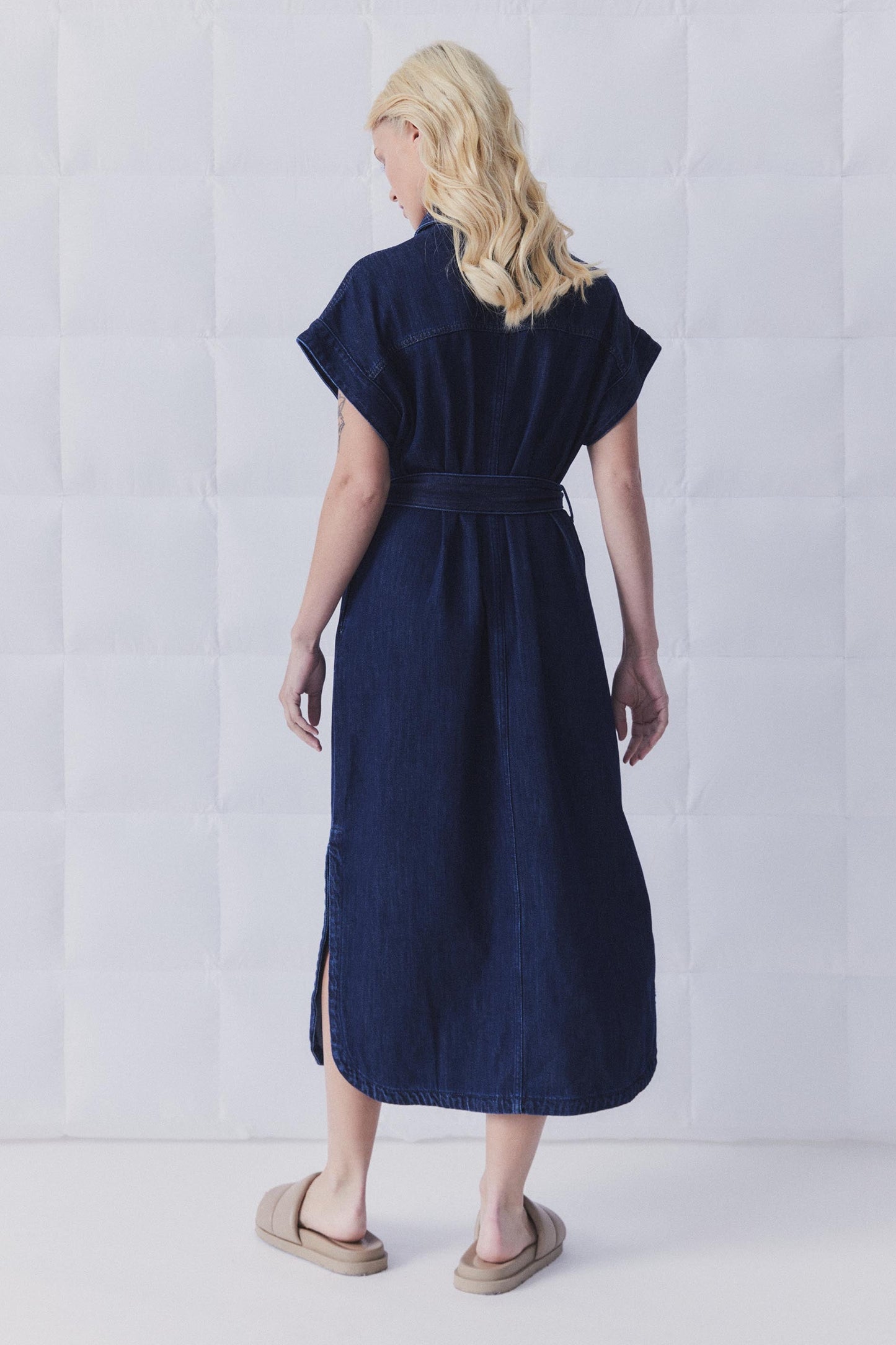 D-Luxe Denim Maxi Dress