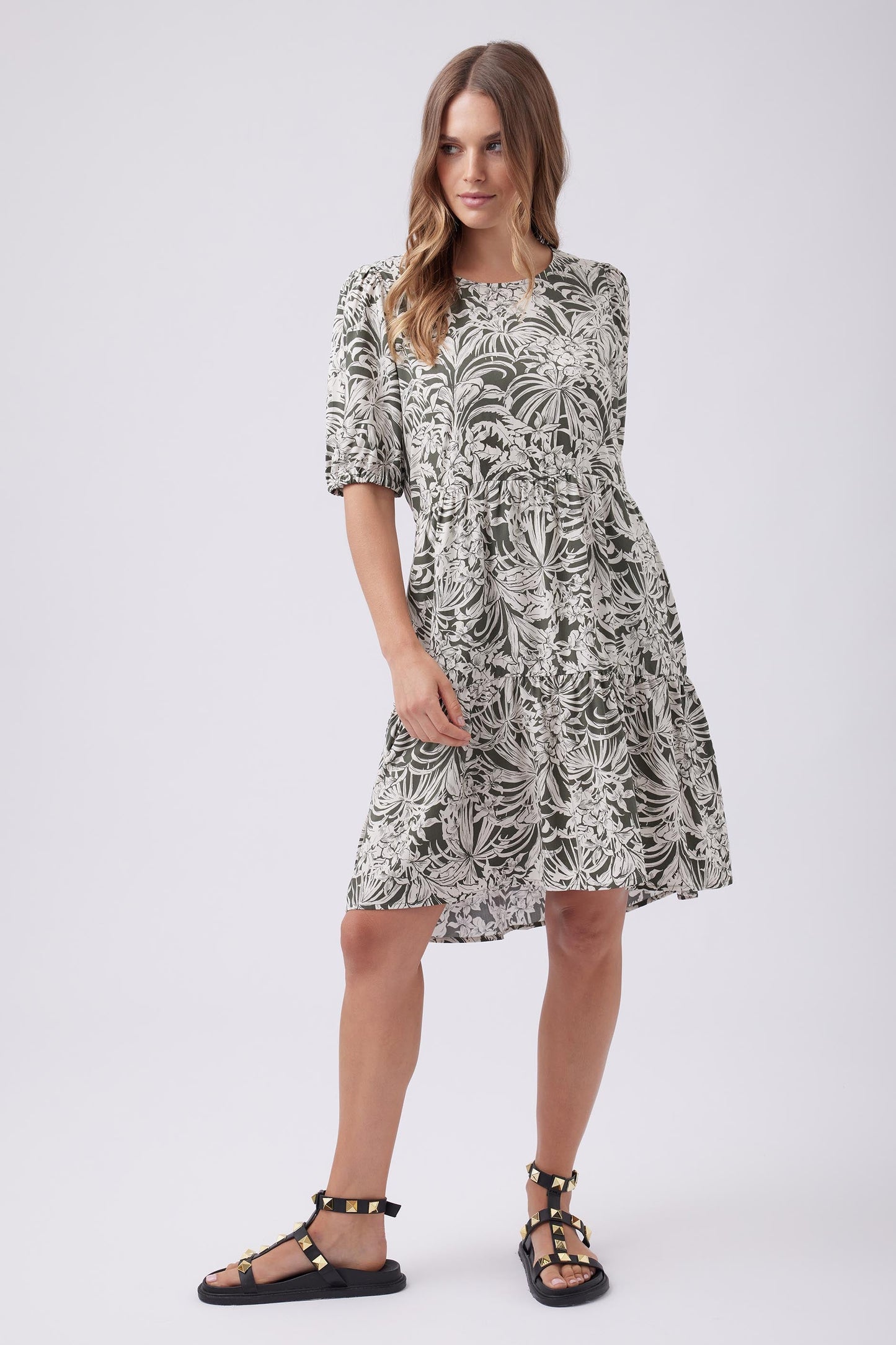 Jordyn Tiered Mini Dress