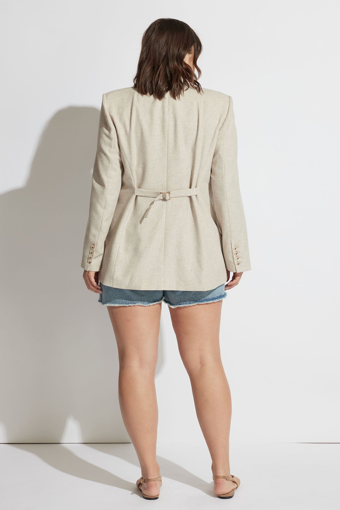 Charlie Distressed Denim Short