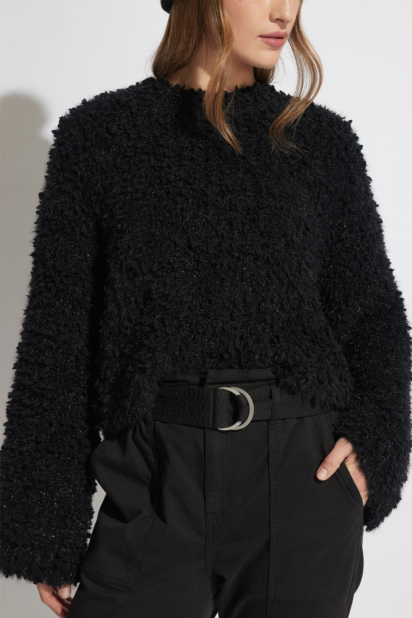 Marley Lurex Fluffy Jumper