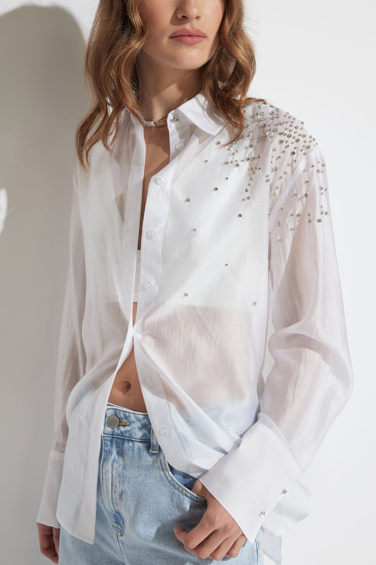 Stefania Embellished Shirt
