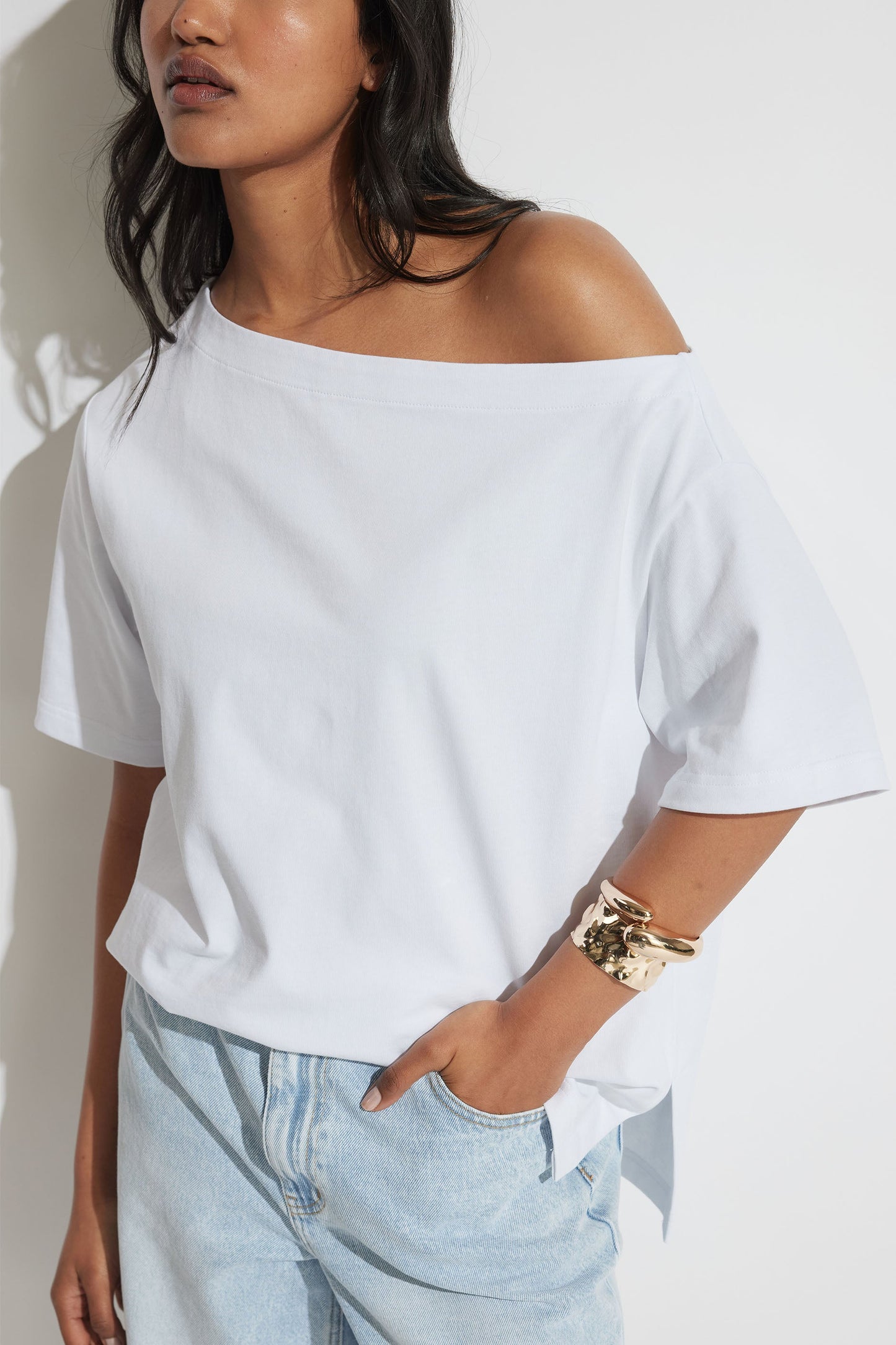 Alexis Drop Shoulder Tee