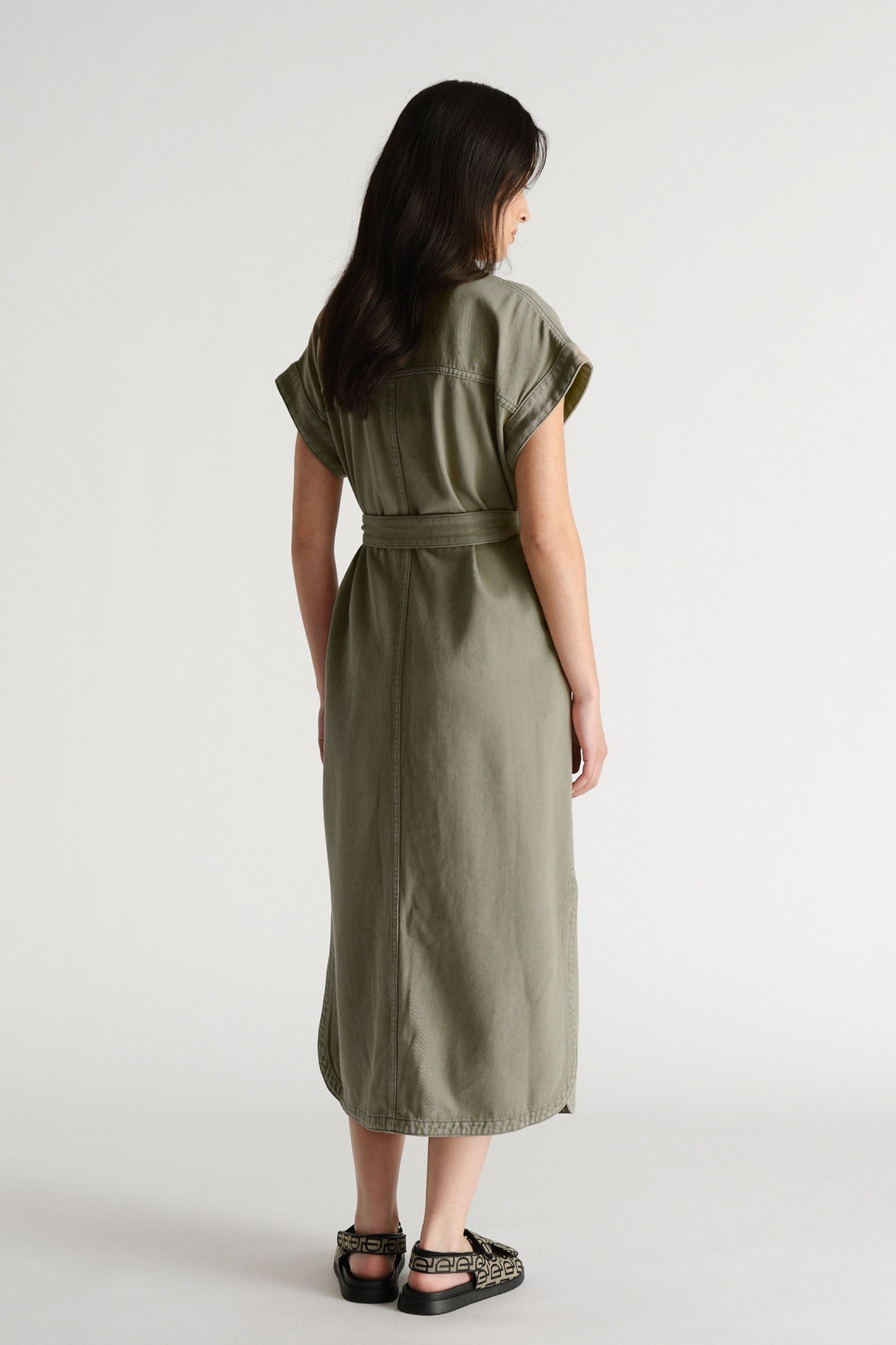 D-Luxe Denim Maxi Dress