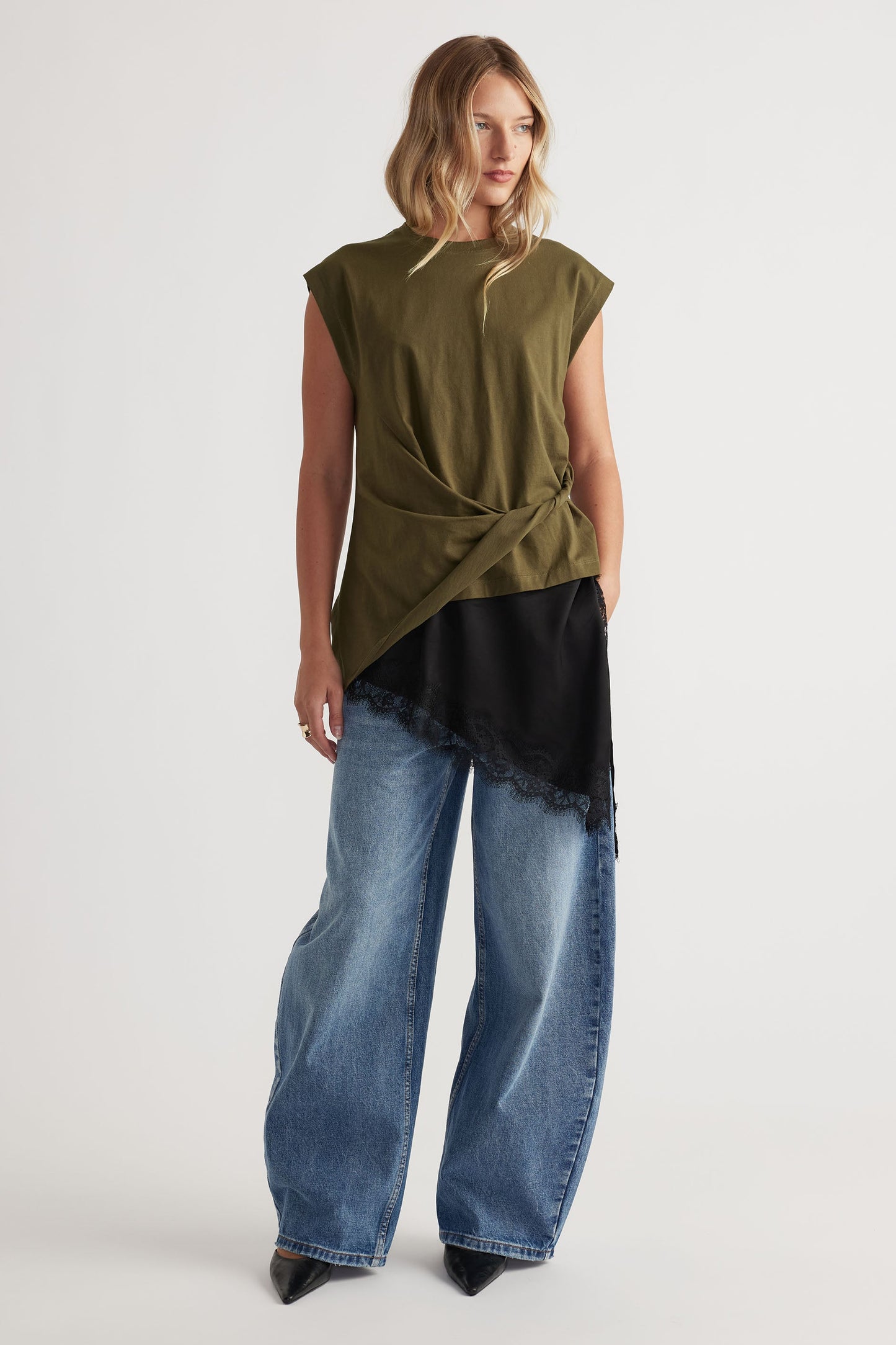 Rachel Twist Detail Top