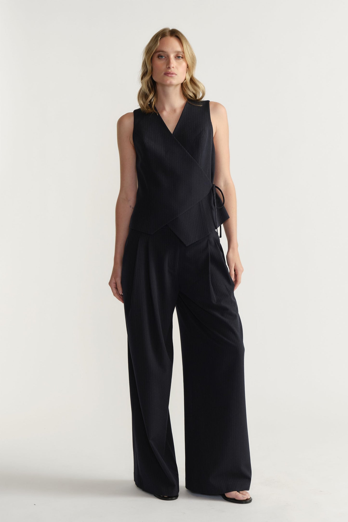 Clara Side Tie Vest