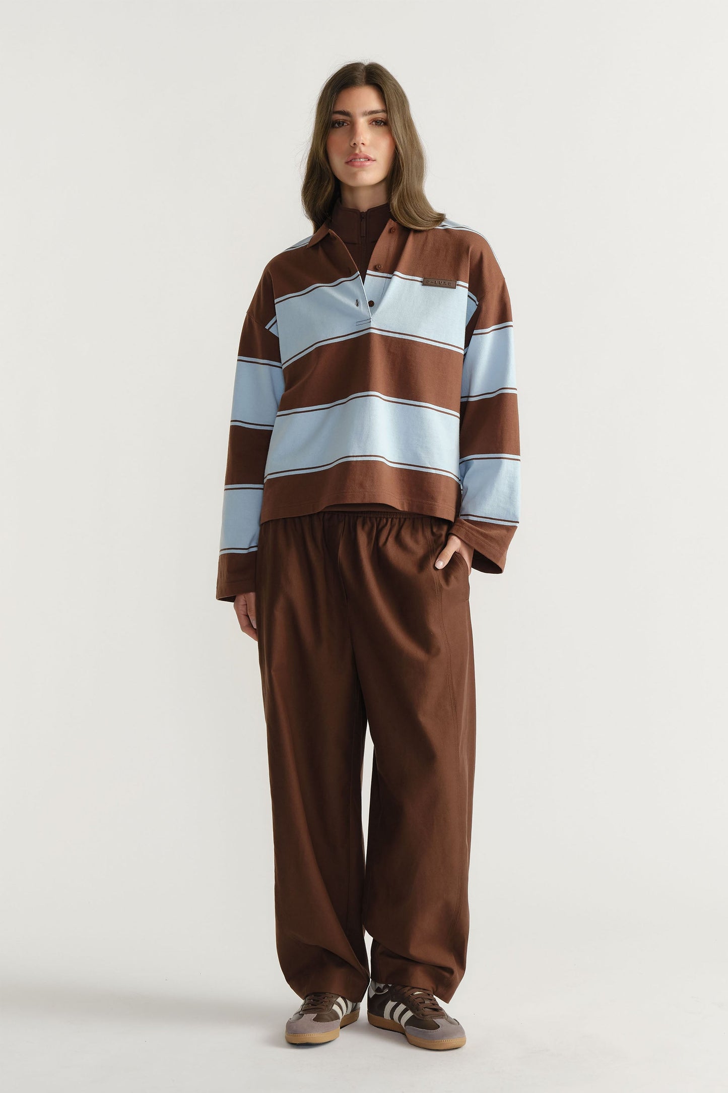 D-Luxe Stripe Polo