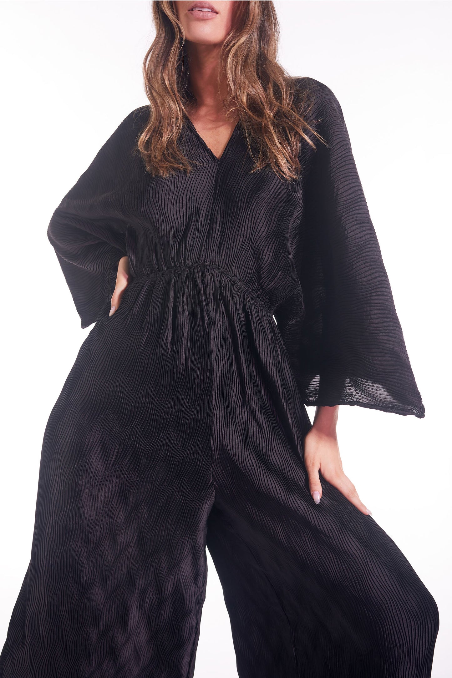 Maya Plisse Jumpsuit