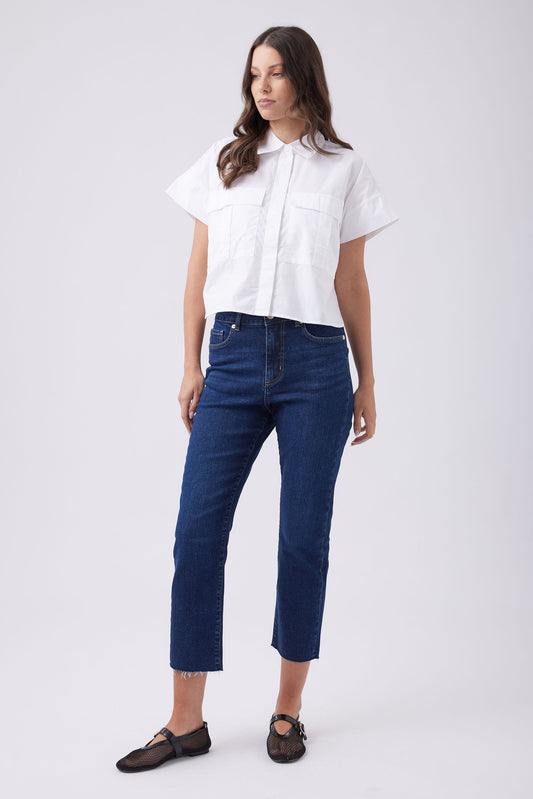 Shae Crop Shirt