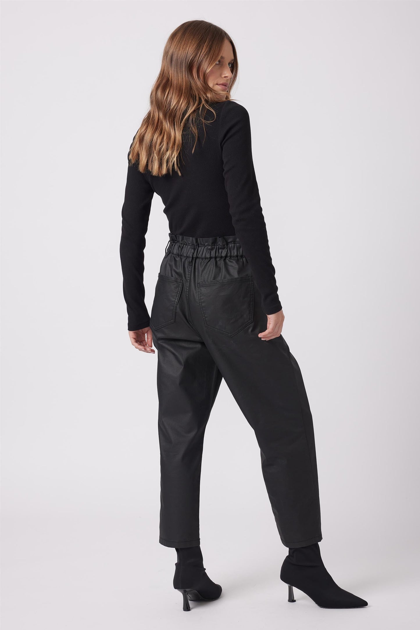 Amy Coated Slouch Jean