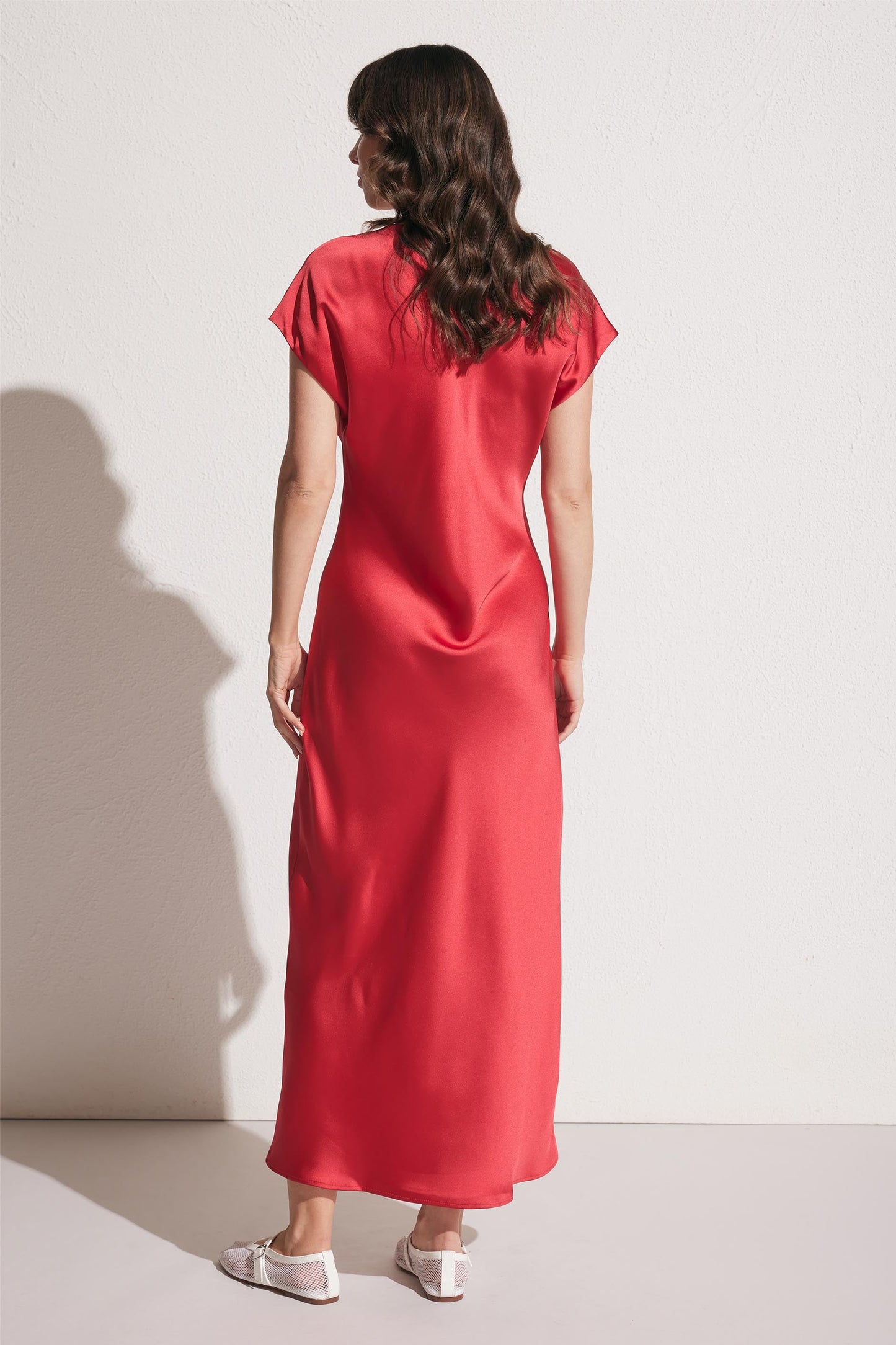 Gemma Satin Tee Dress