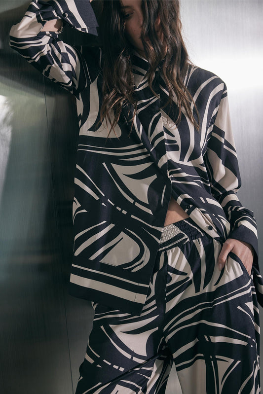 Keira Satin Shirt