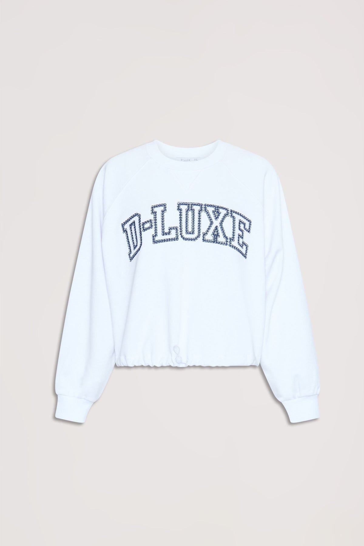D-Luxe Logo Drawcord Sweat