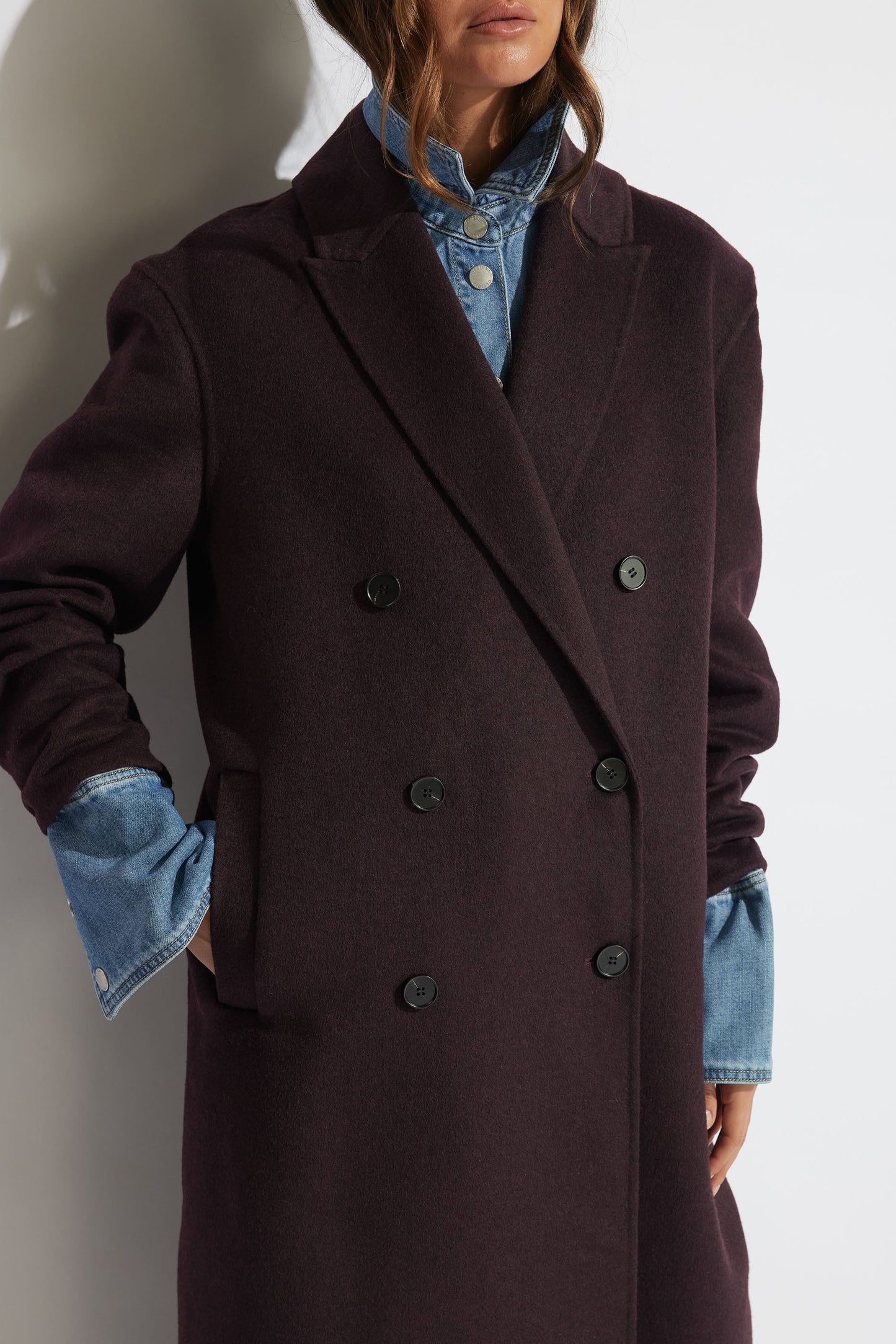 Frankie Felled Seam Coat