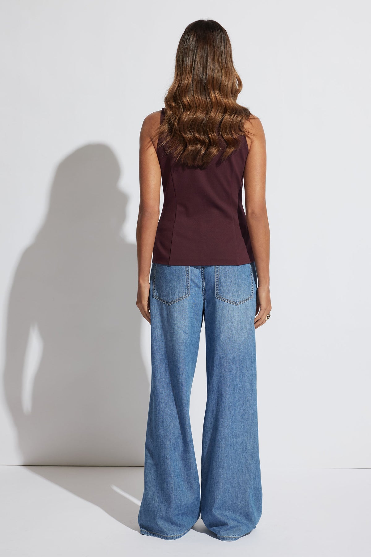 Eden Longline Jersey Vest