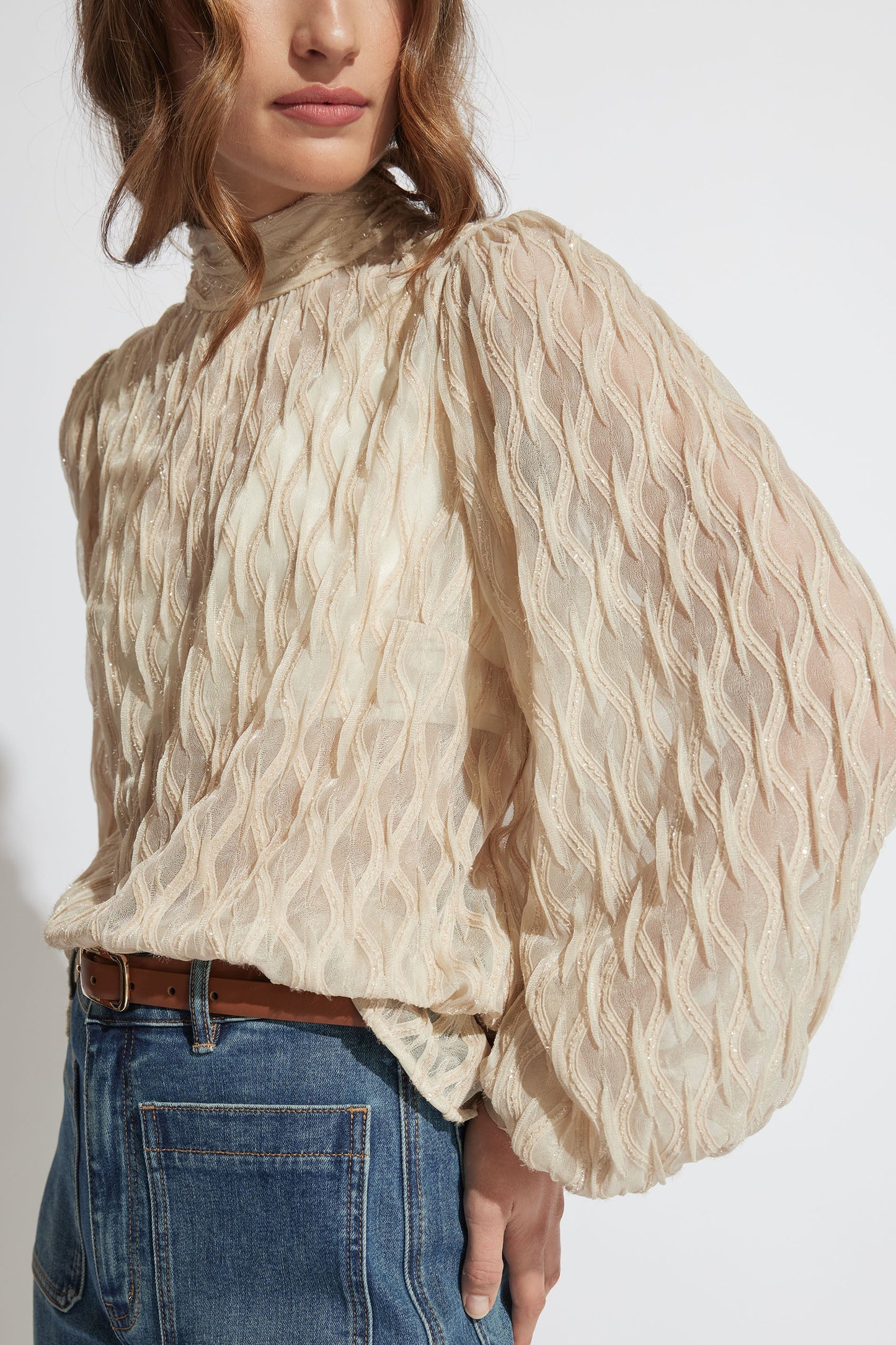 Kristin Textured Blouse