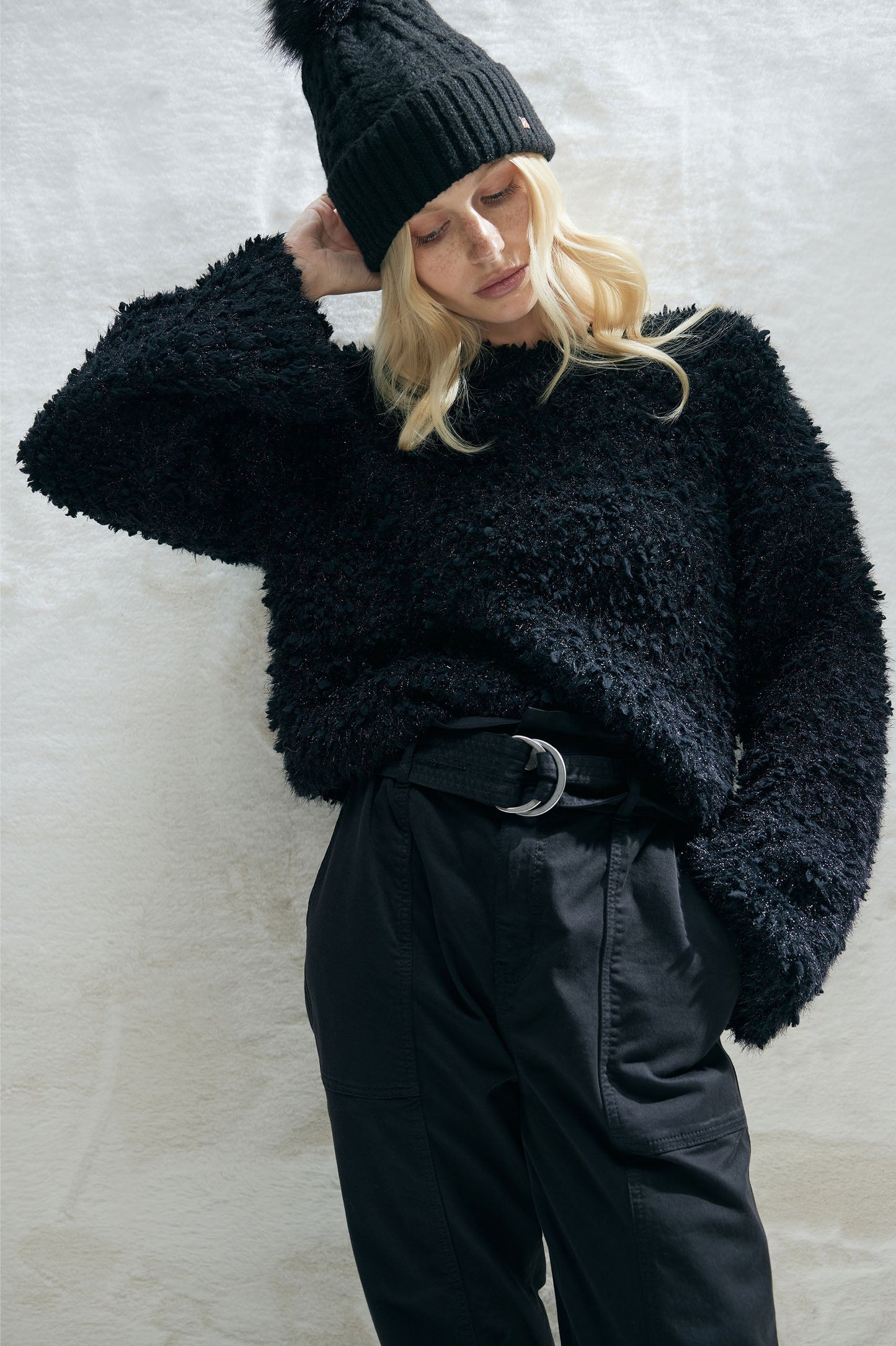 Marley Lurex Fluffy Jumper