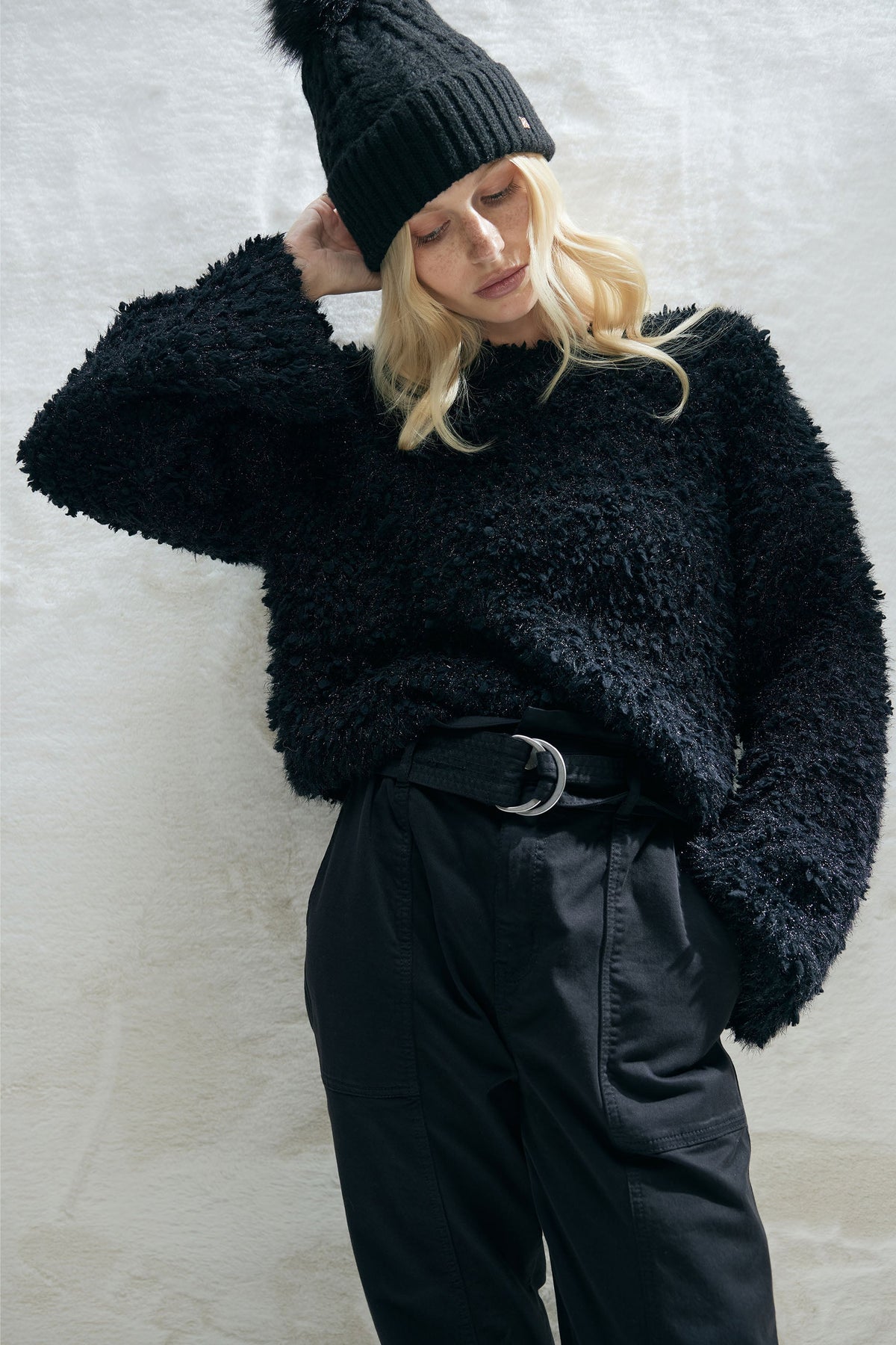 Marley Lurex Fluffy Jumper