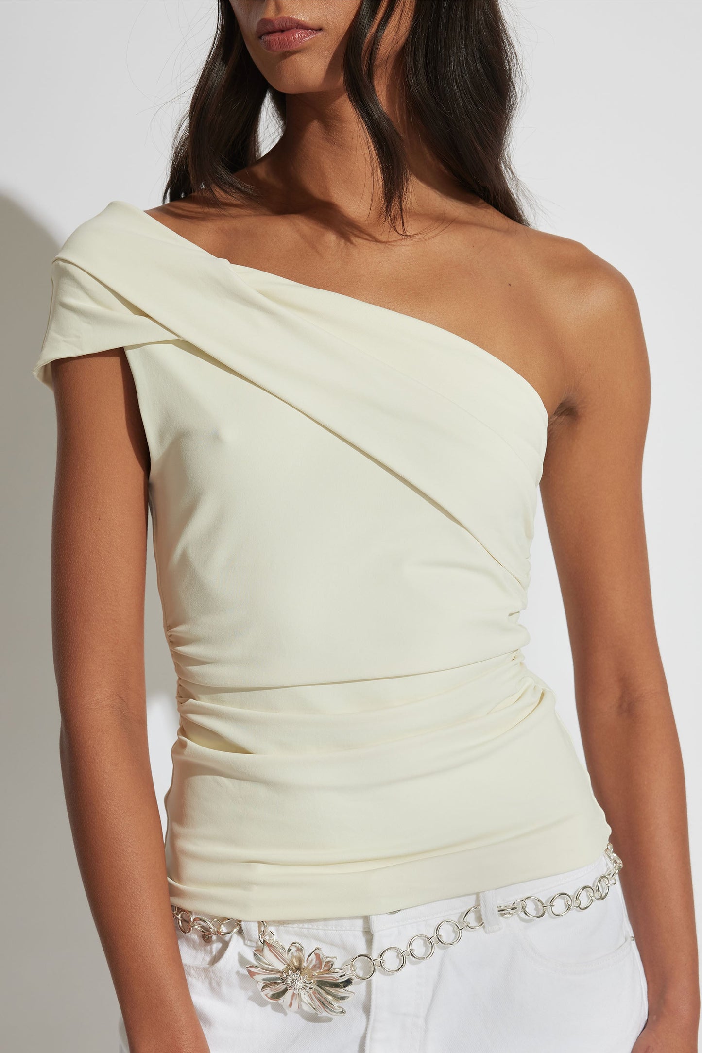 Ivy One Shoulder Twist Top
