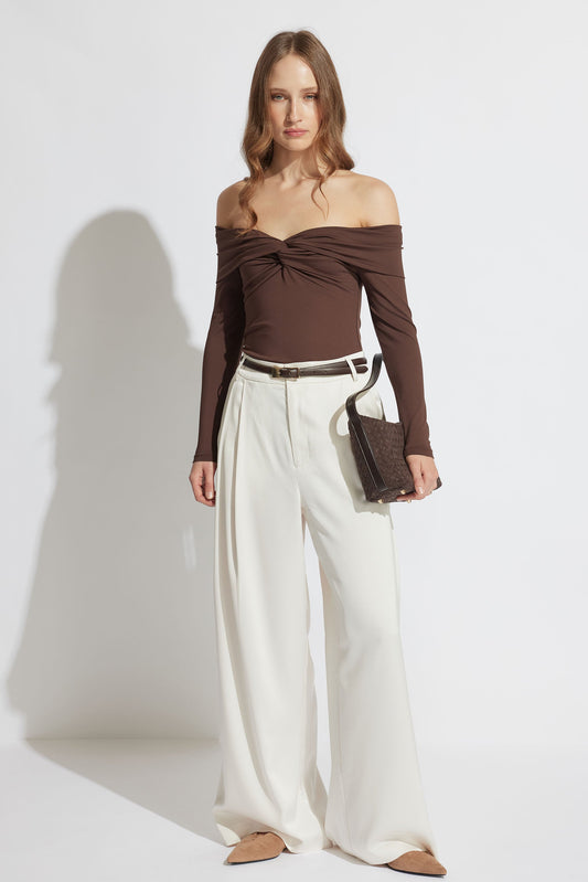 Amy Twist Long Sleeve Top