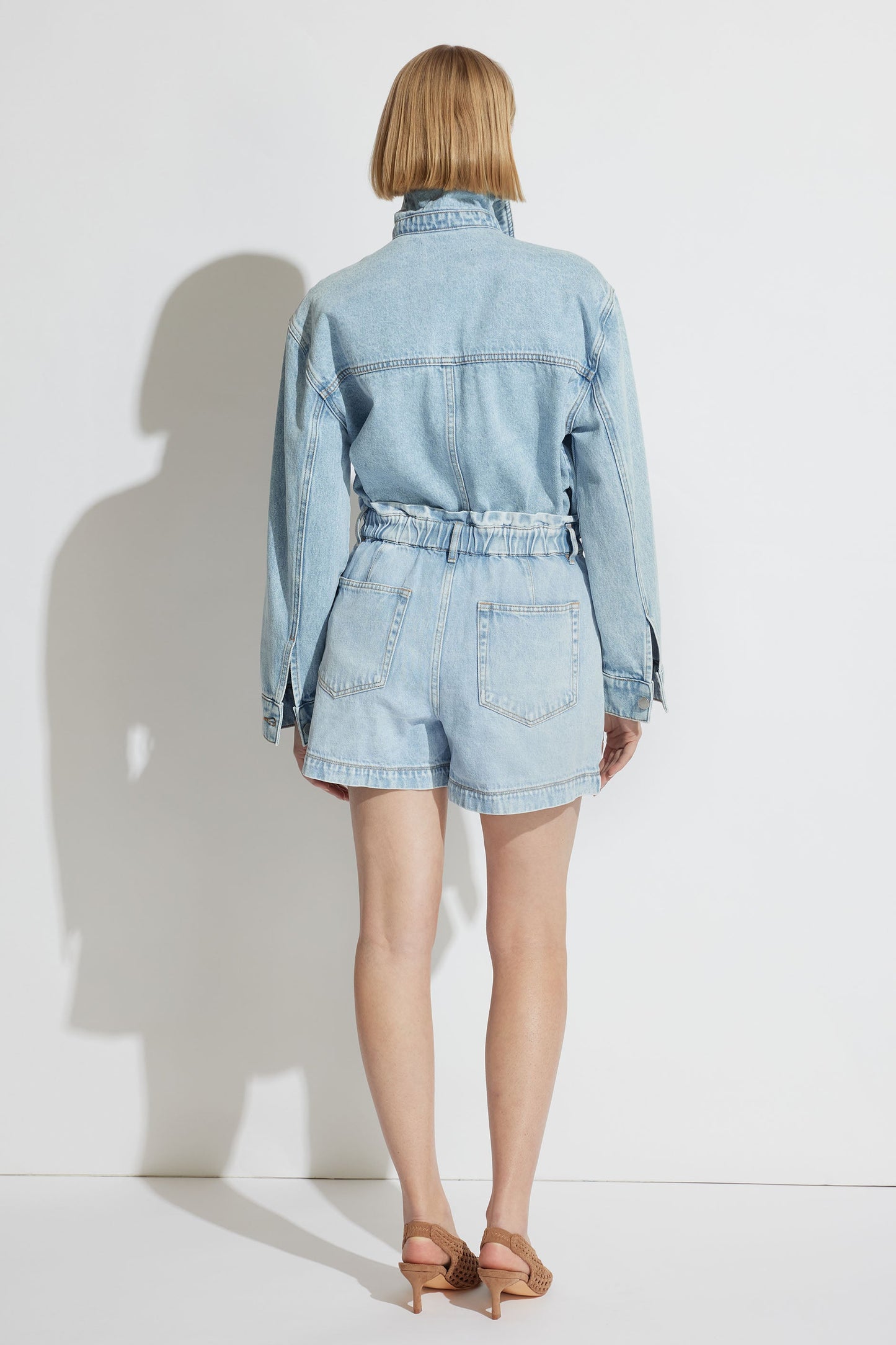 Tatiana Paperbag Denim Short
